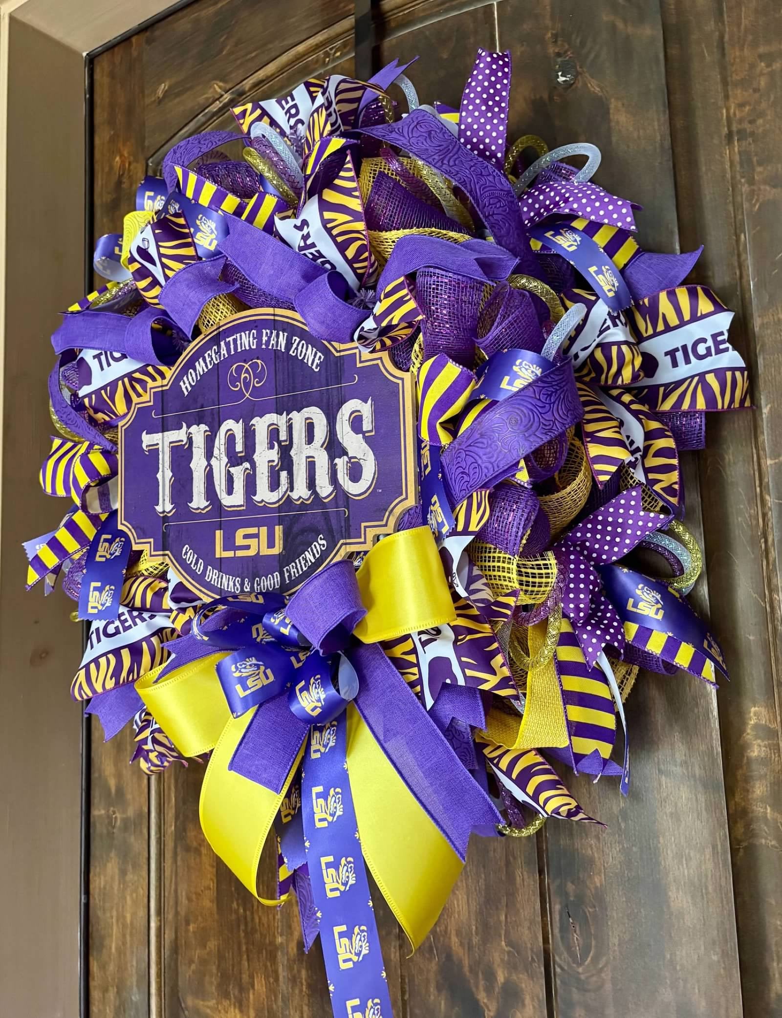 Made to Order Collegiate Wreath