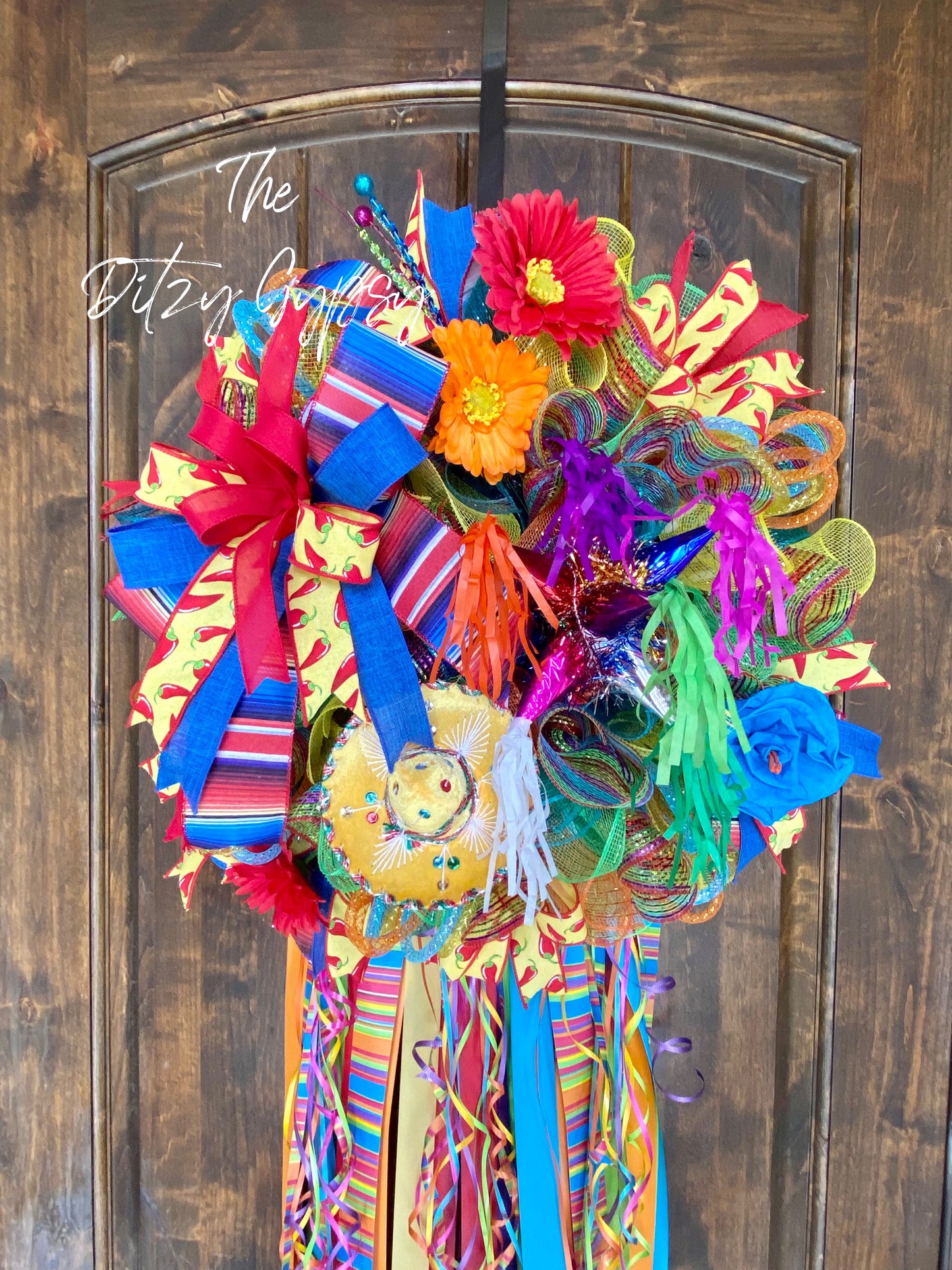 Made to Order Small Fiesta Wreath-Option 1 of 3