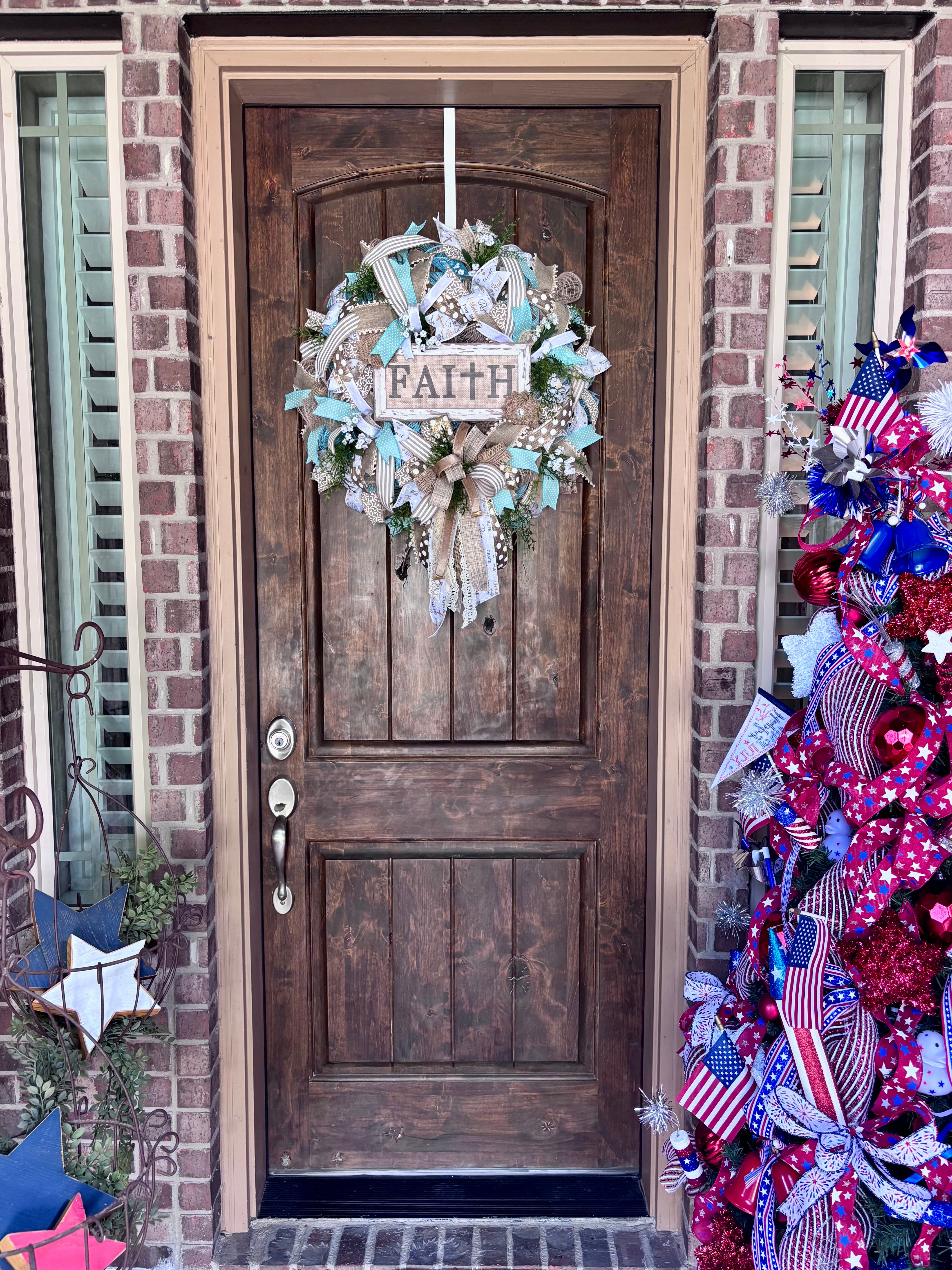 Already Made Extra Full Faith Wreath