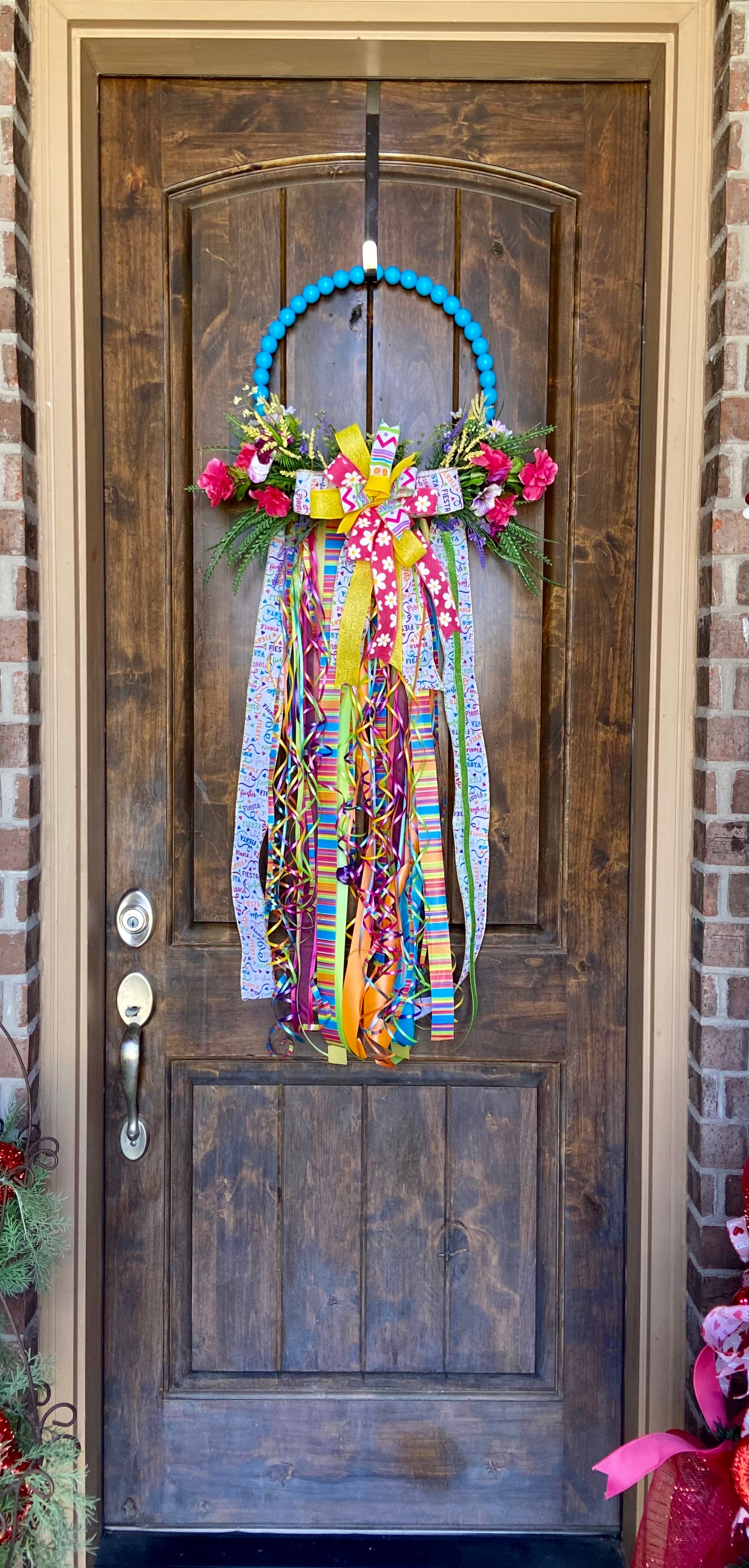 Made to Order Beaded Fiesta Wreath