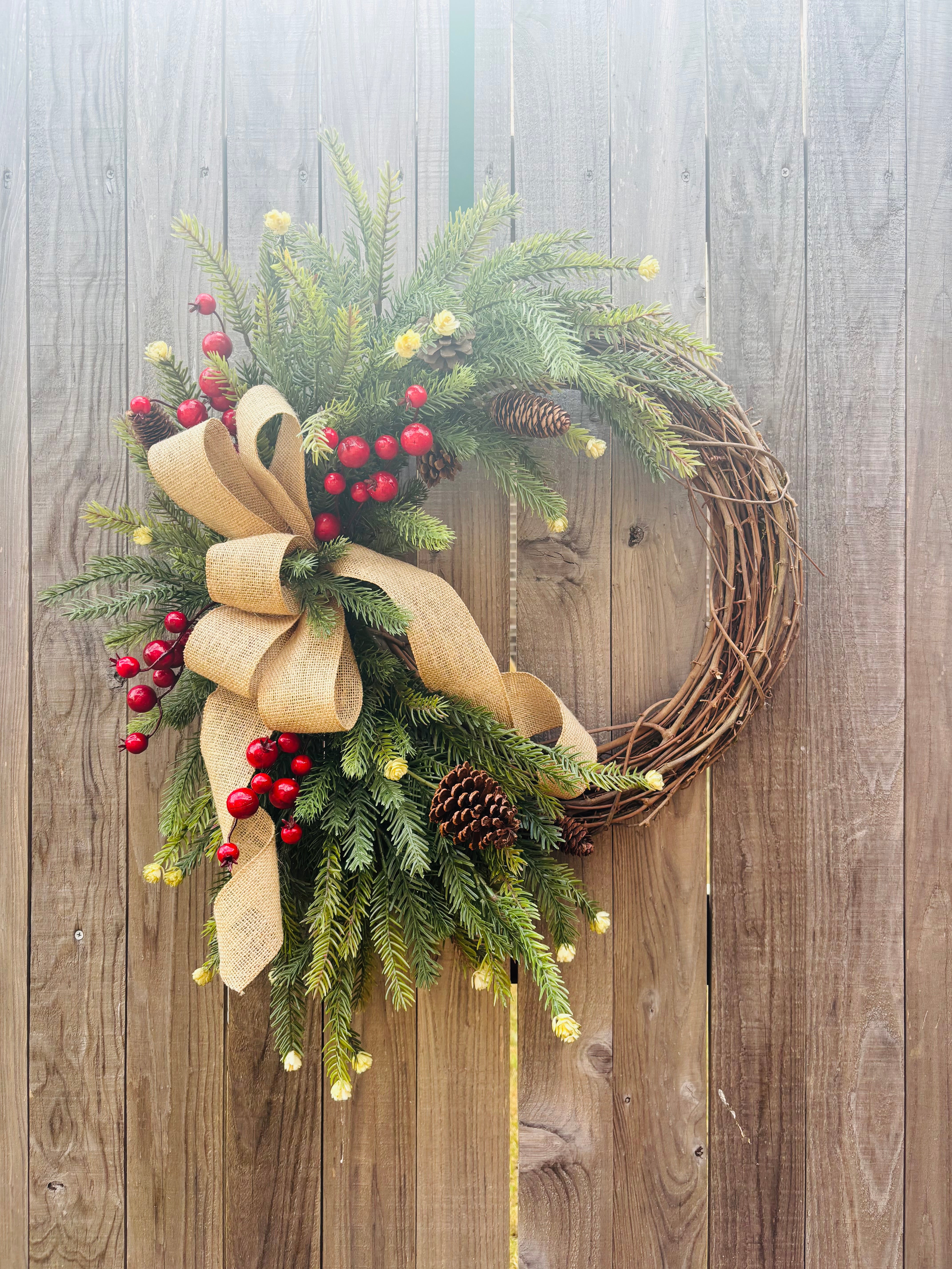 Made to Order Classic Pine with Burlap