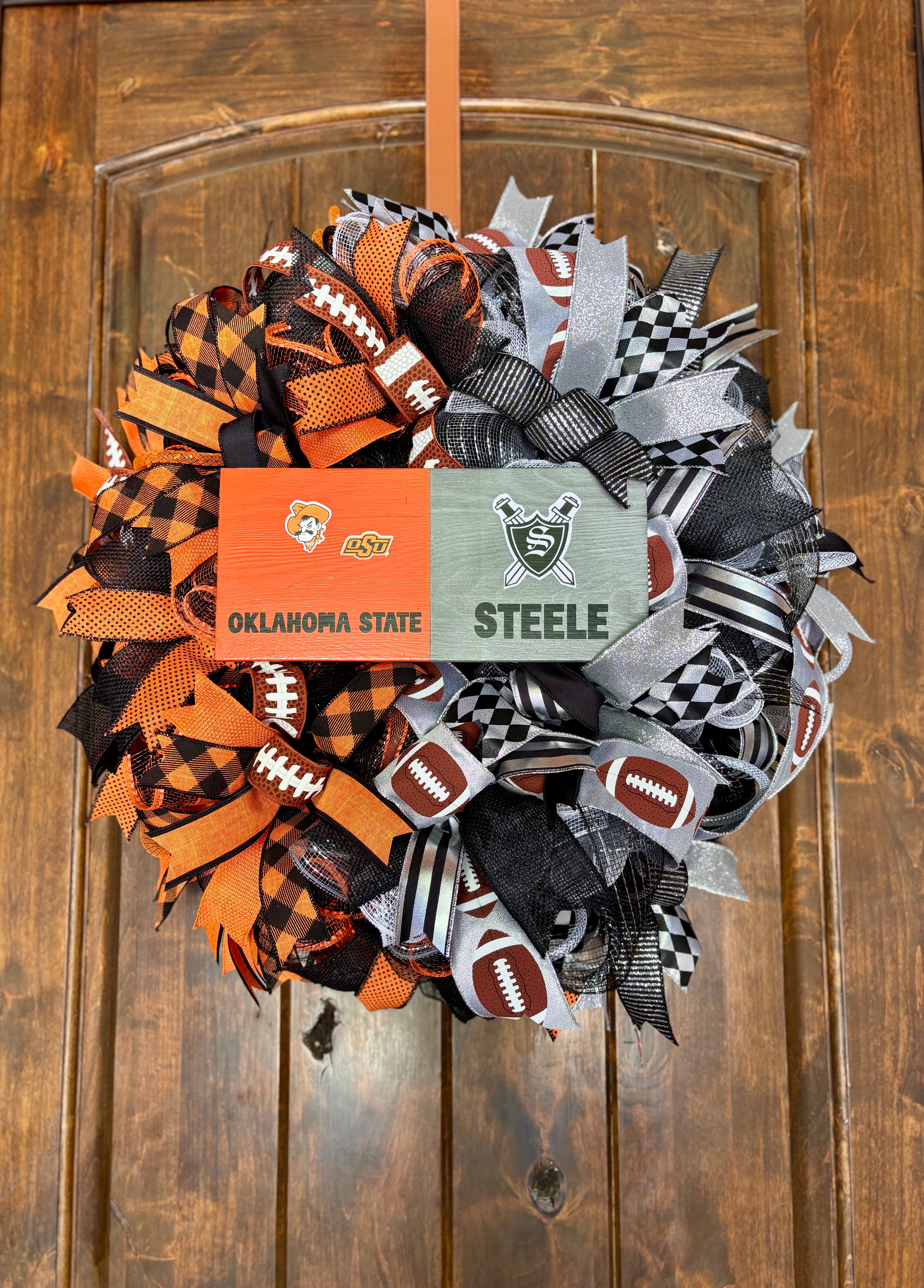 Made to Order House Divided or Split Wreath