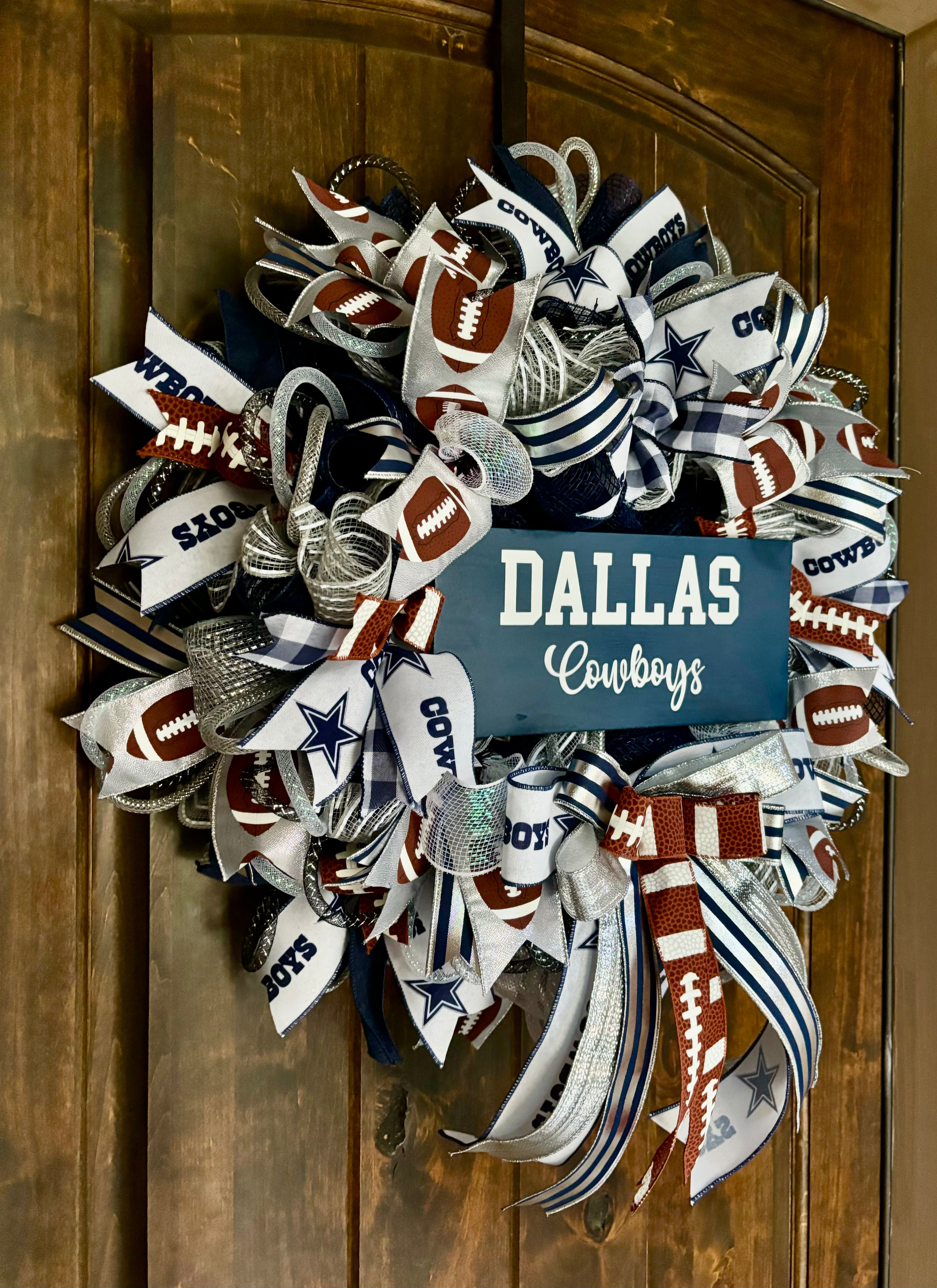 Made to Oder NFL Wreath