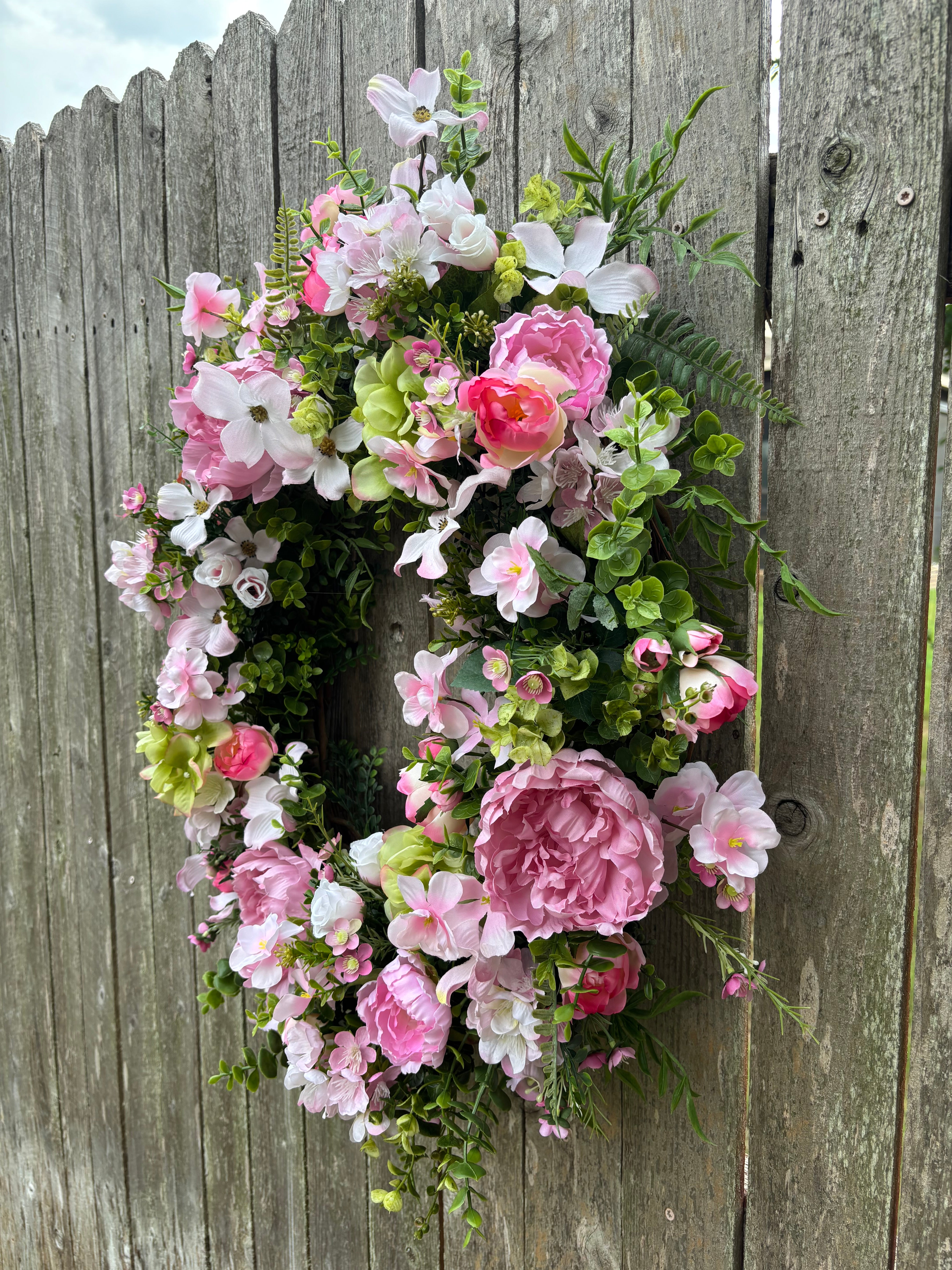 Made to Order Romantic Garden Wreath