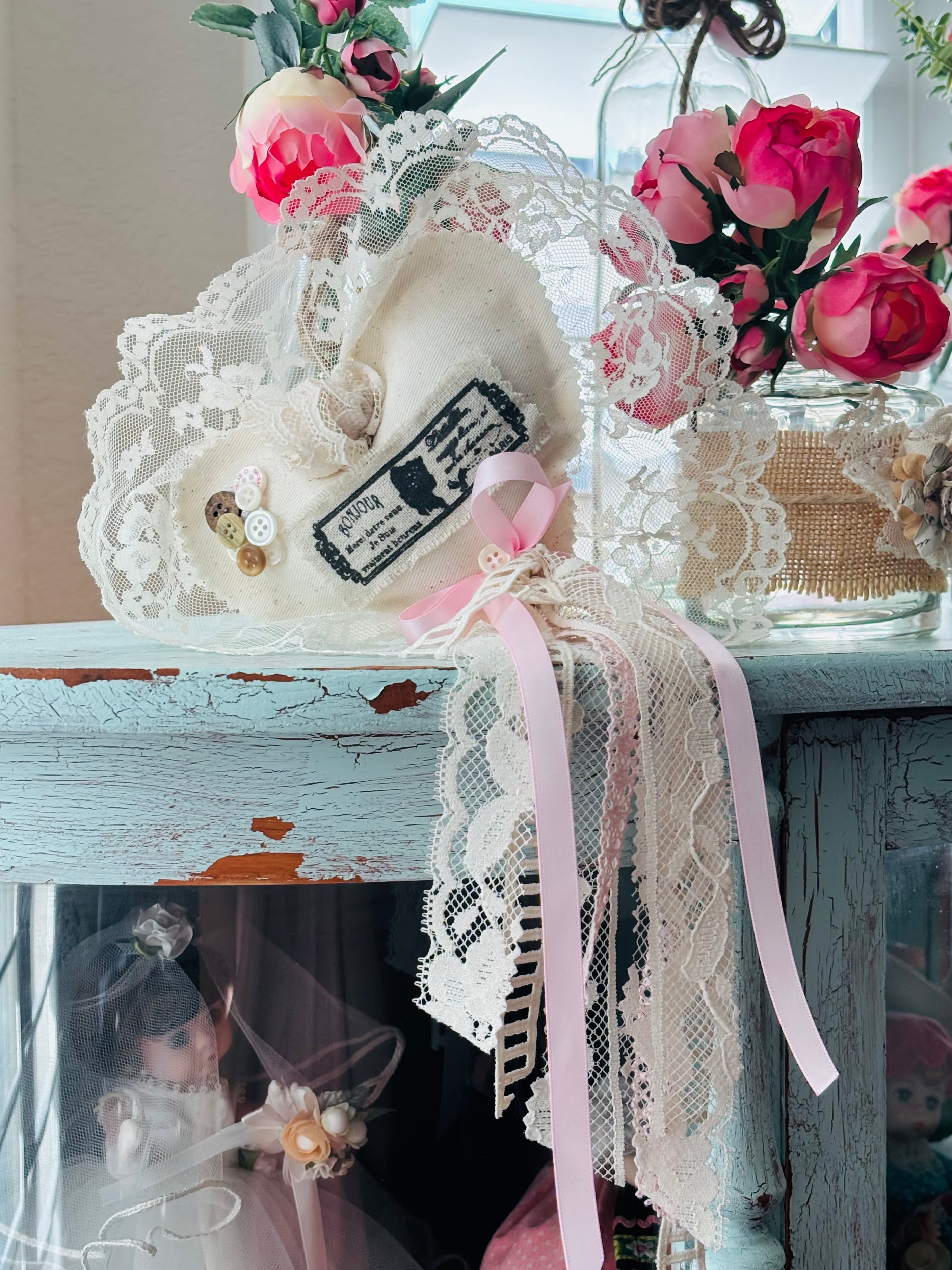 Ribbon, Lace and Buttons, oh my!