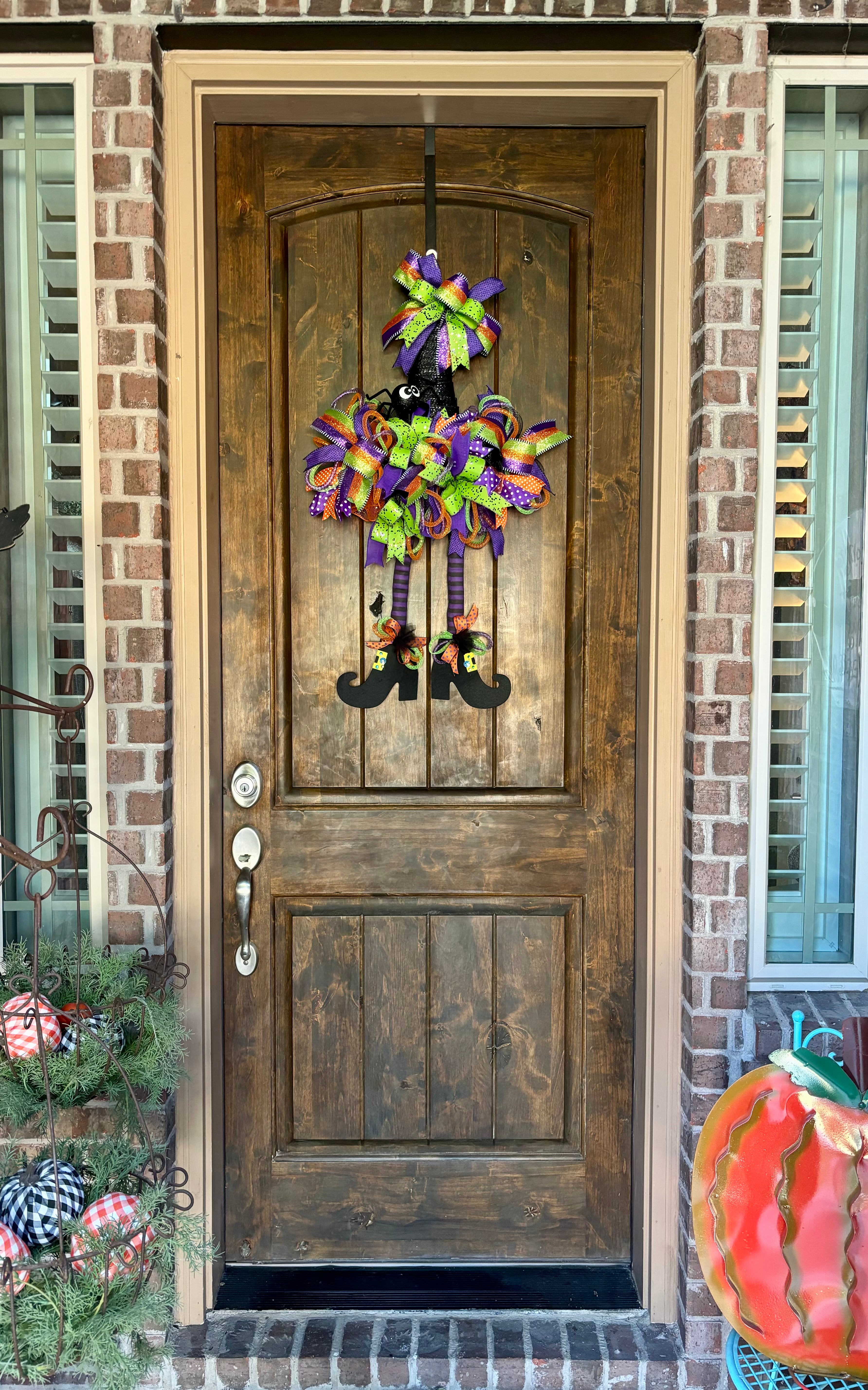 Made to Order Just a Little Witchy Hat Wreath