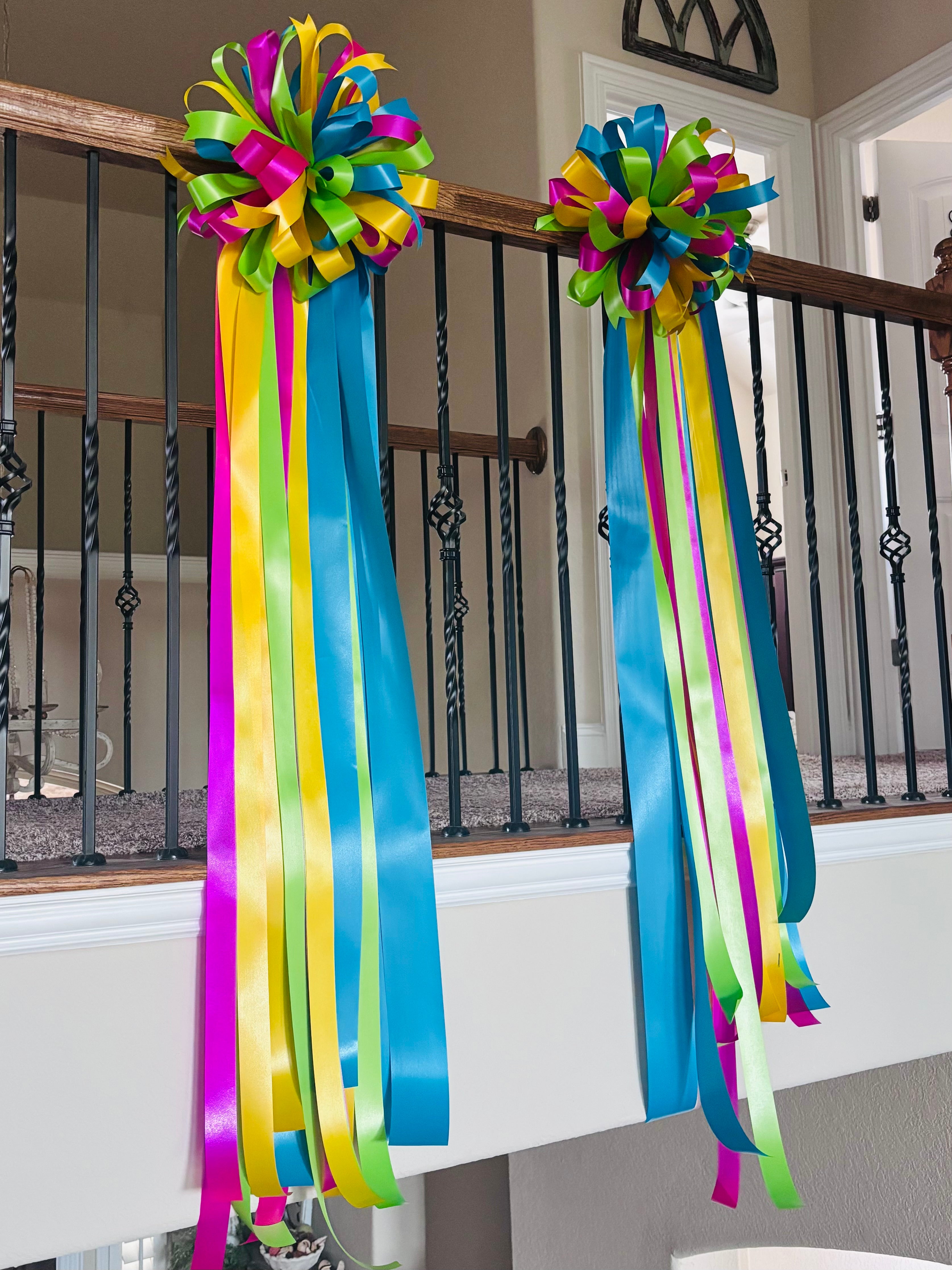 Made to Order Outdoor Spring/Summer Bows with Streamers