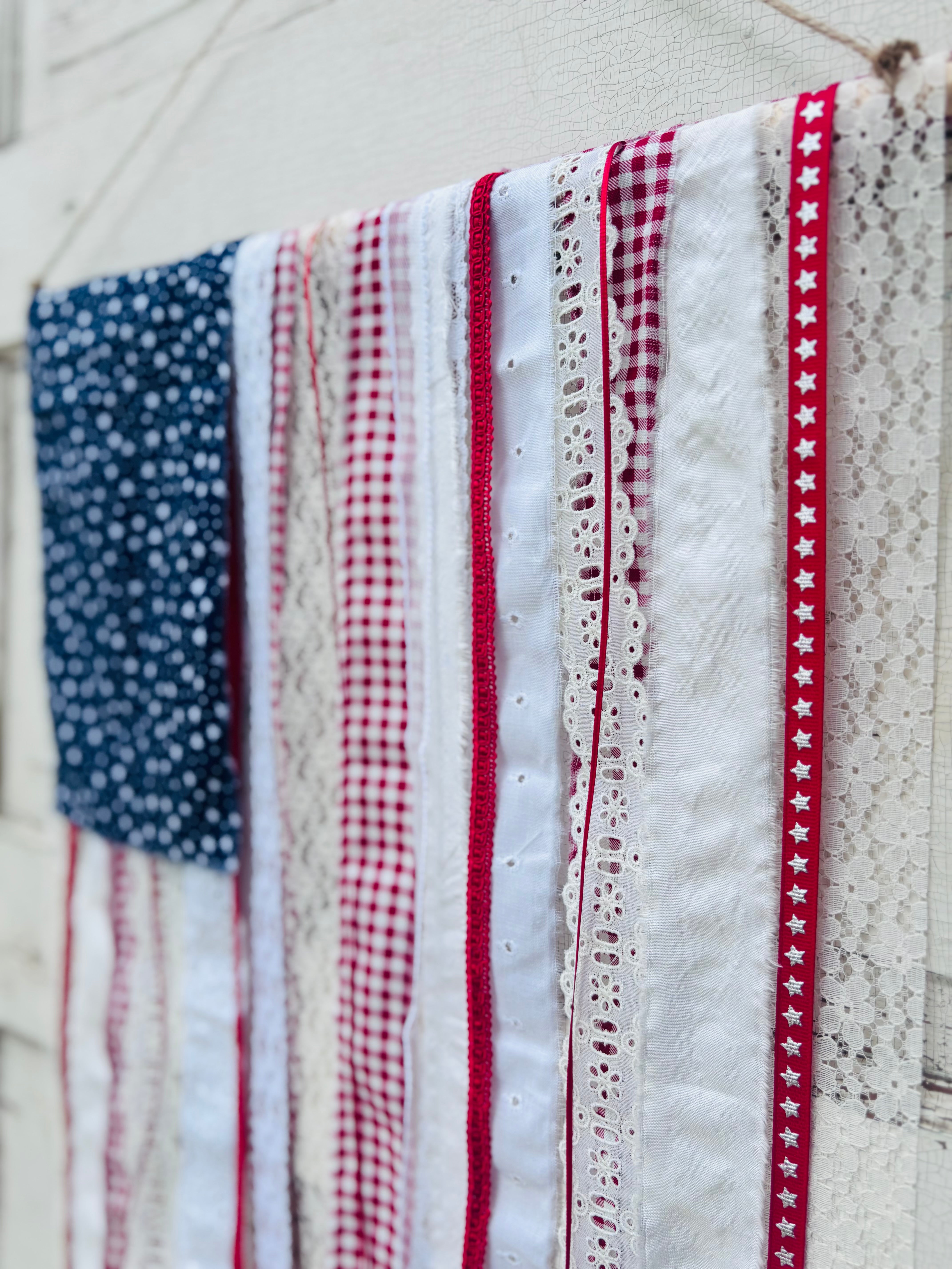 Made to Order Boho Rag Flag