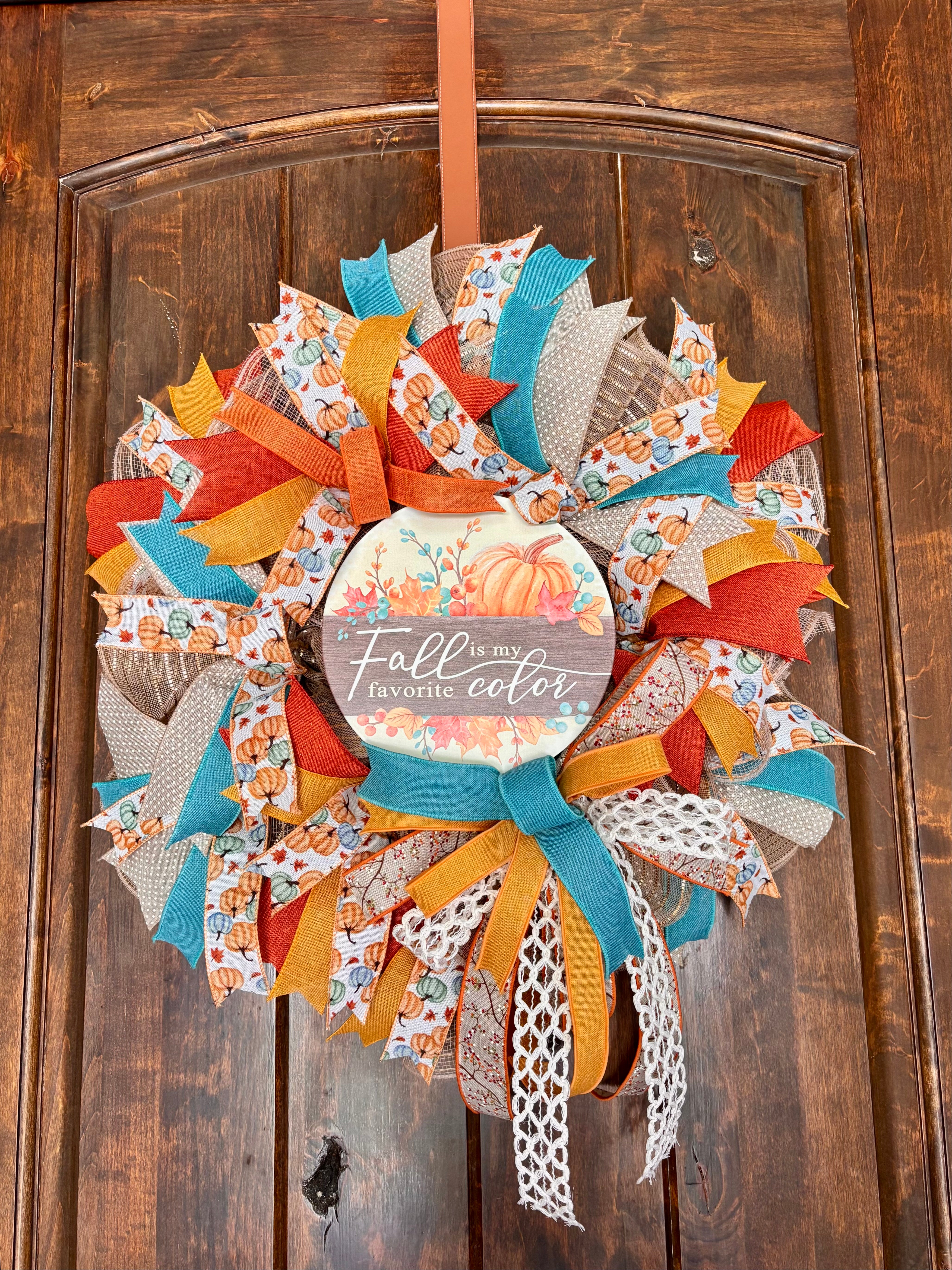 Fall is my Favorite Color Wreath
