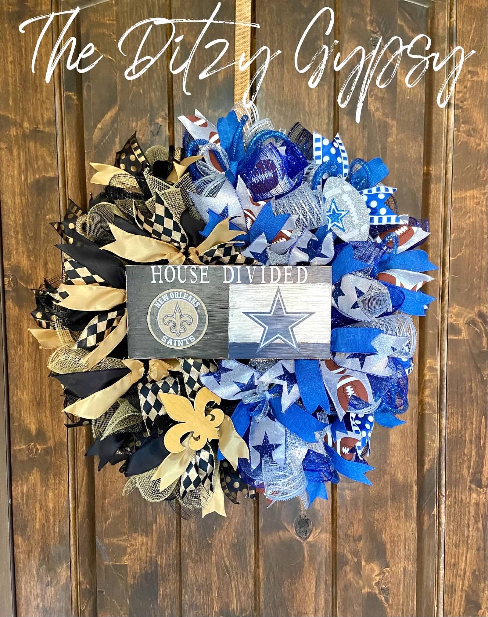 Made to Order House Divided Wreath