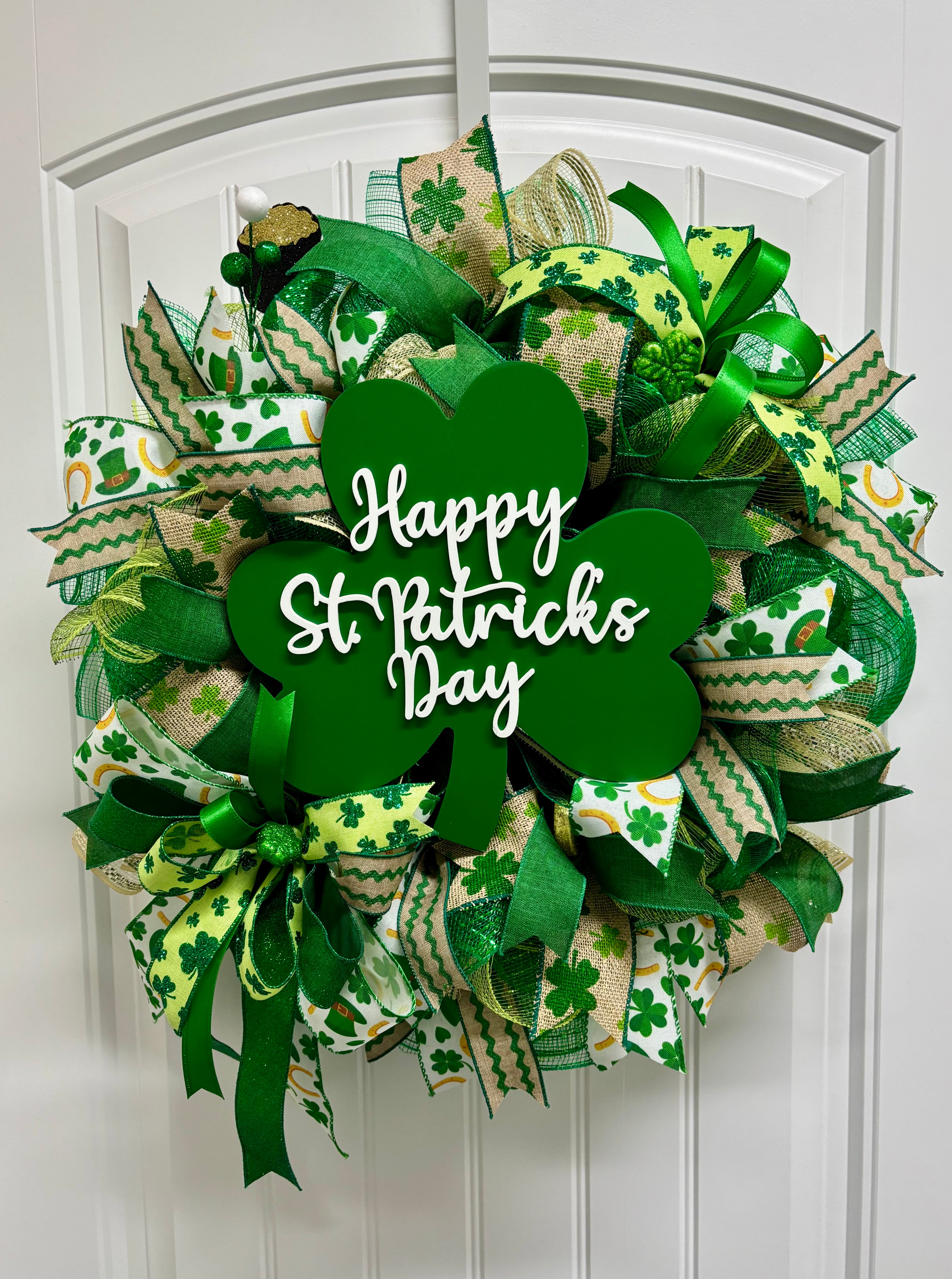 Made to Order St. Patrick’s Day Wreath