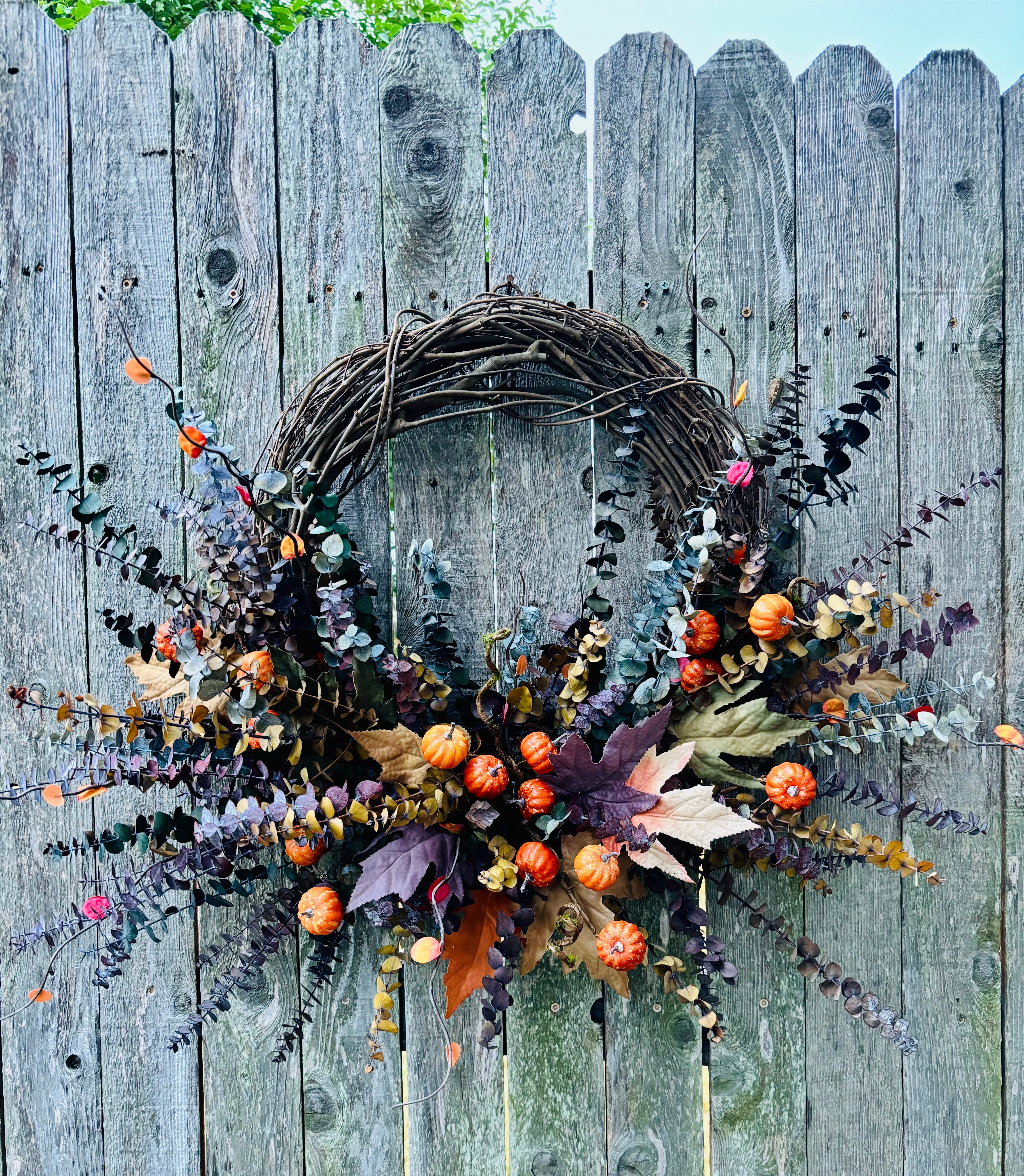 Made to Order Fall, Full and Fragrant Eucalyptus Wreath