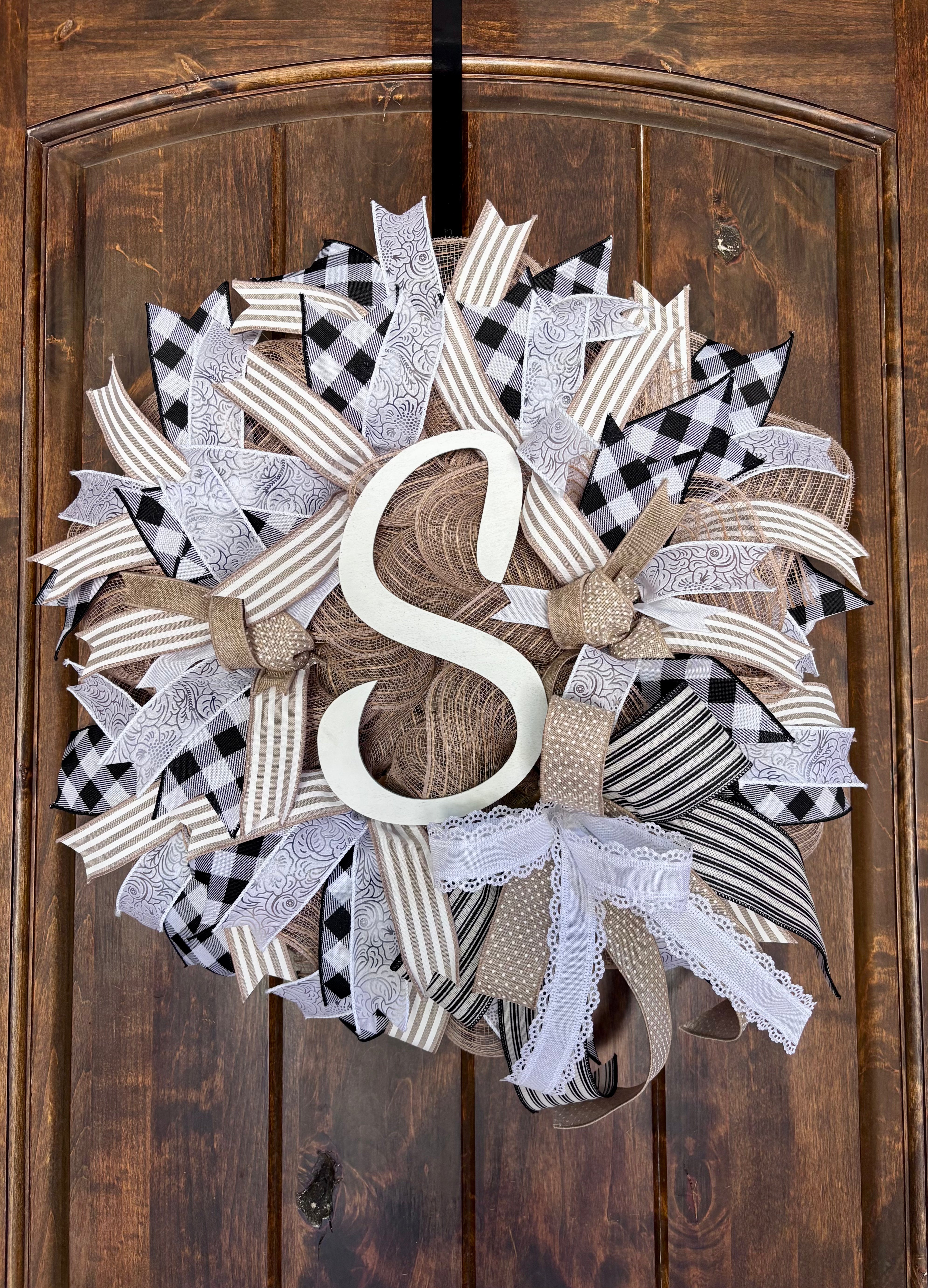 Made to Order Everyday Monogram Wreath