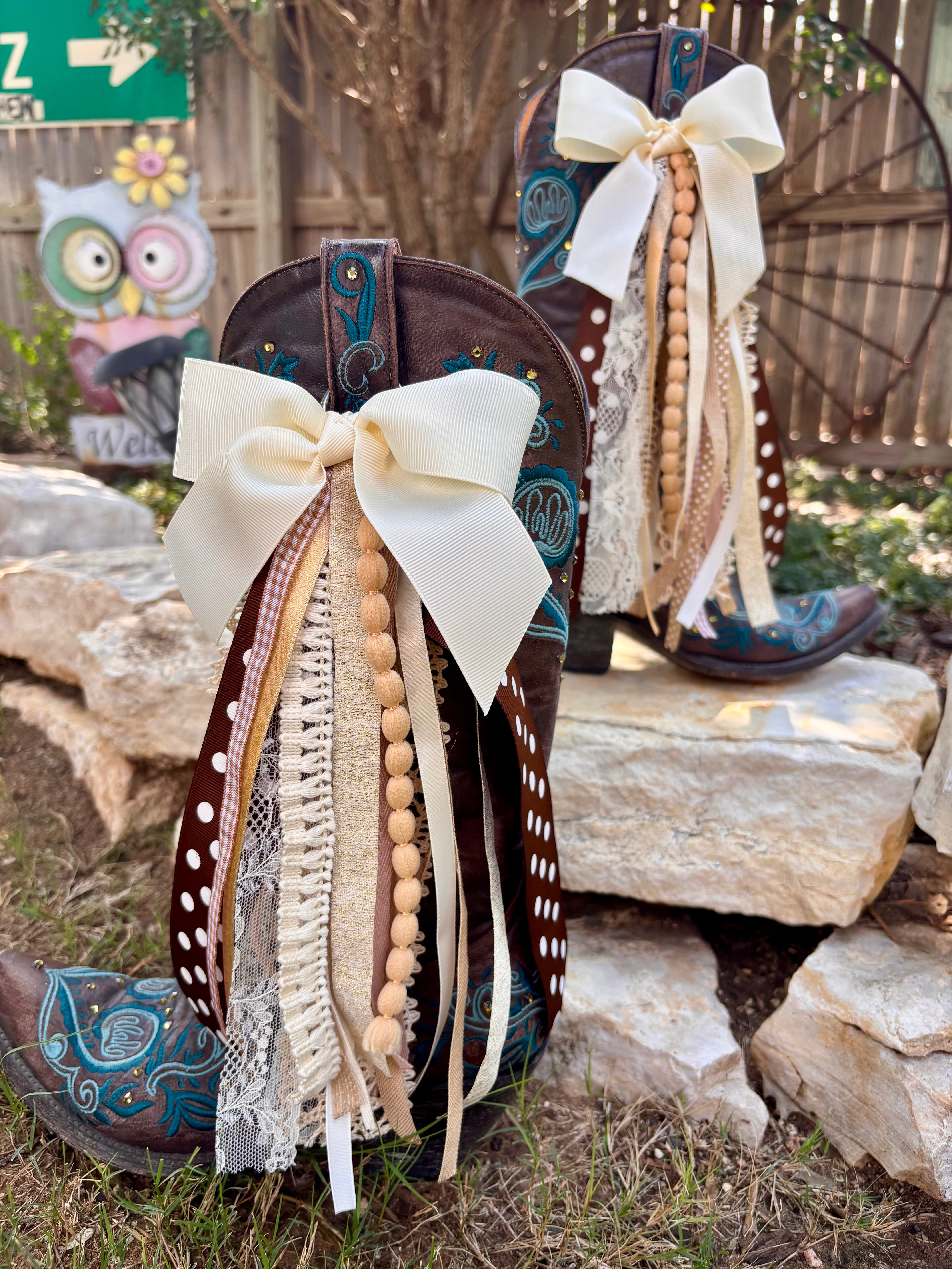 Western Whimsy Boot Bows