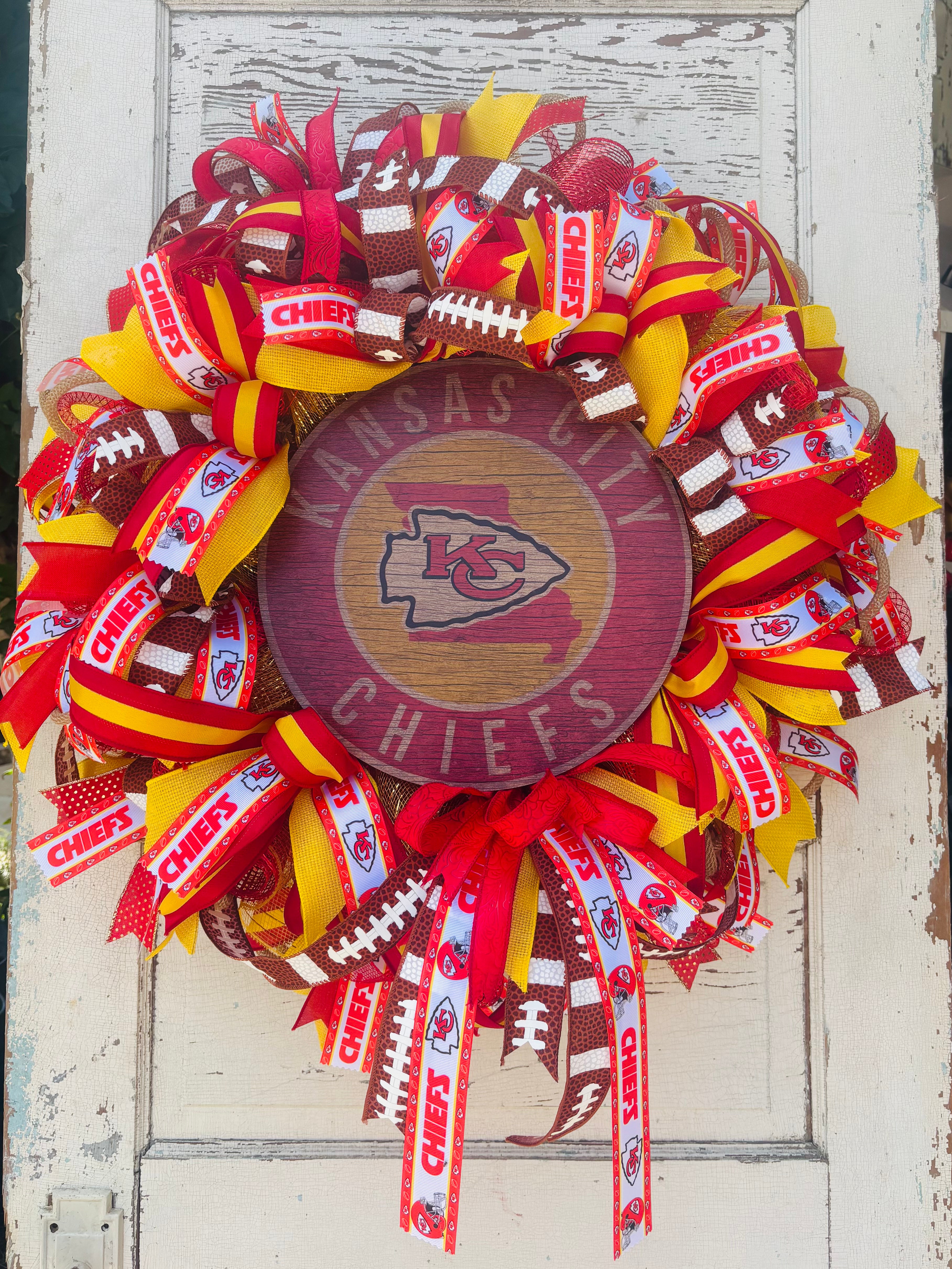 Made to Order Kansas City Chiefs Wreath
