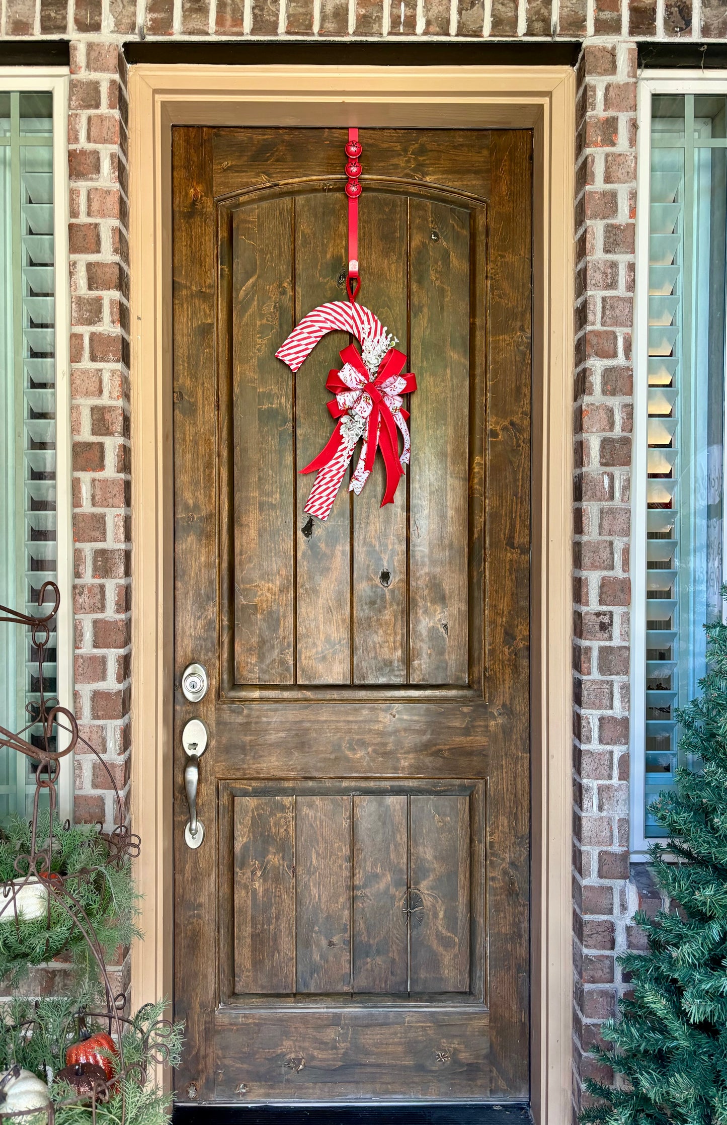 Candy Cane Door Hanger