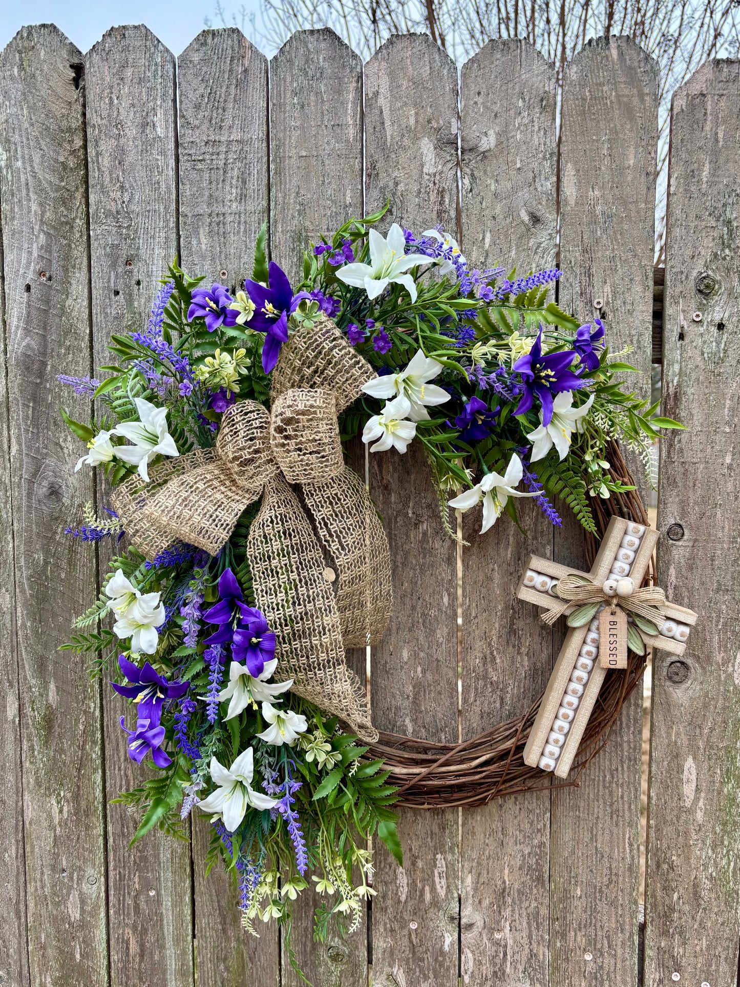 Lovely Lily Spring Wreath