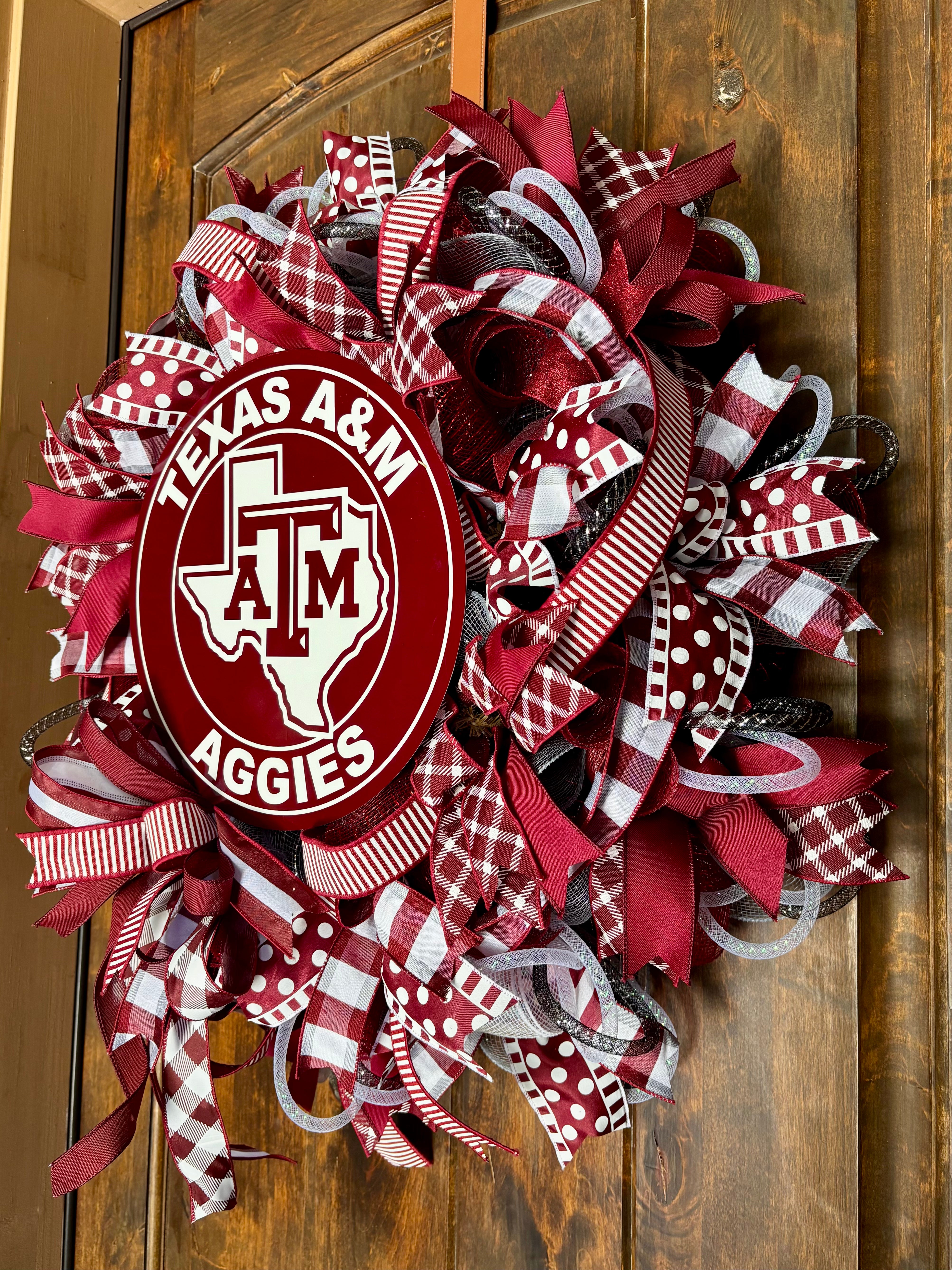 Made to Order Texas A&M Wreath