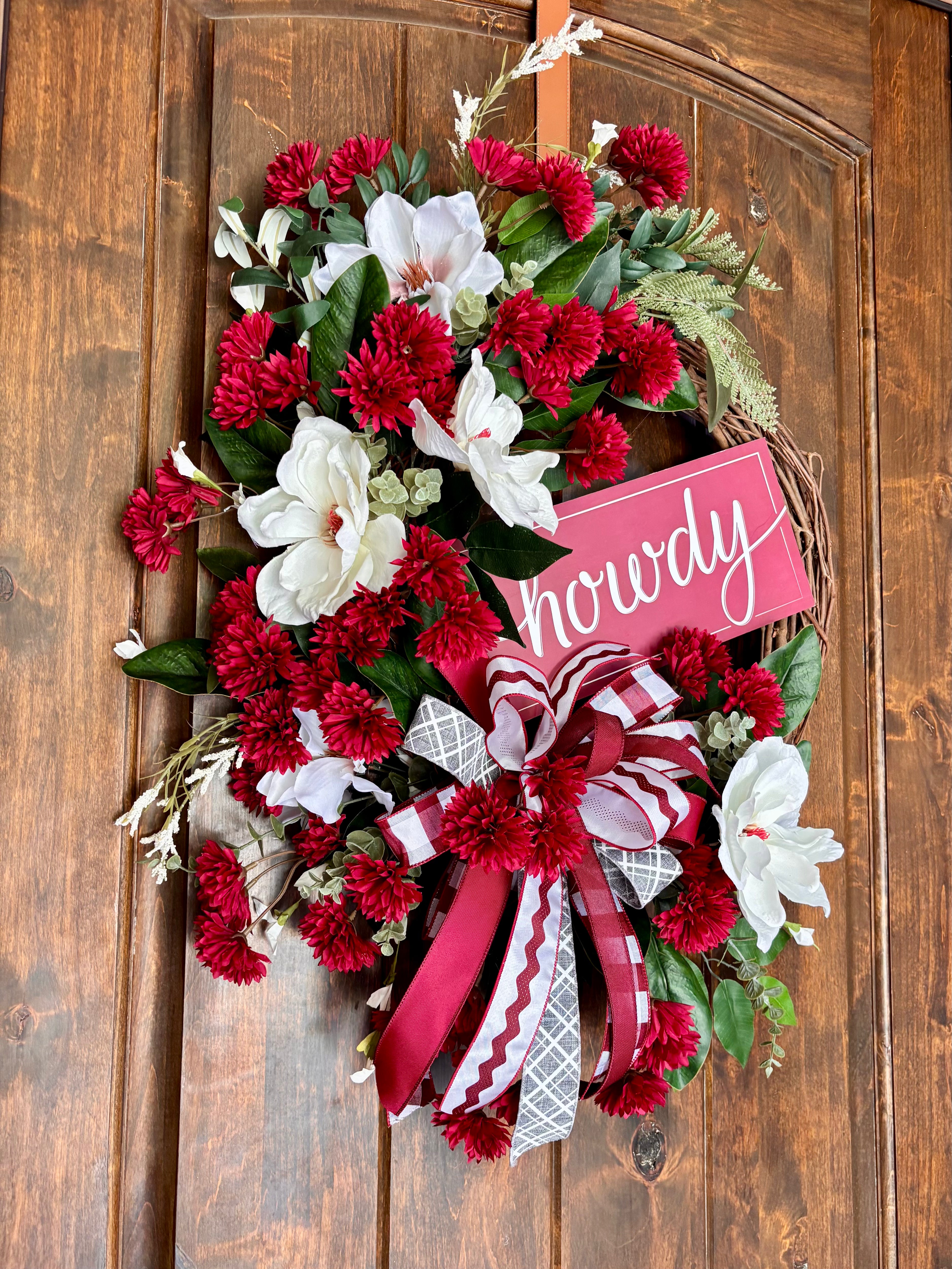 It’s FINALLY Game Day Wreath