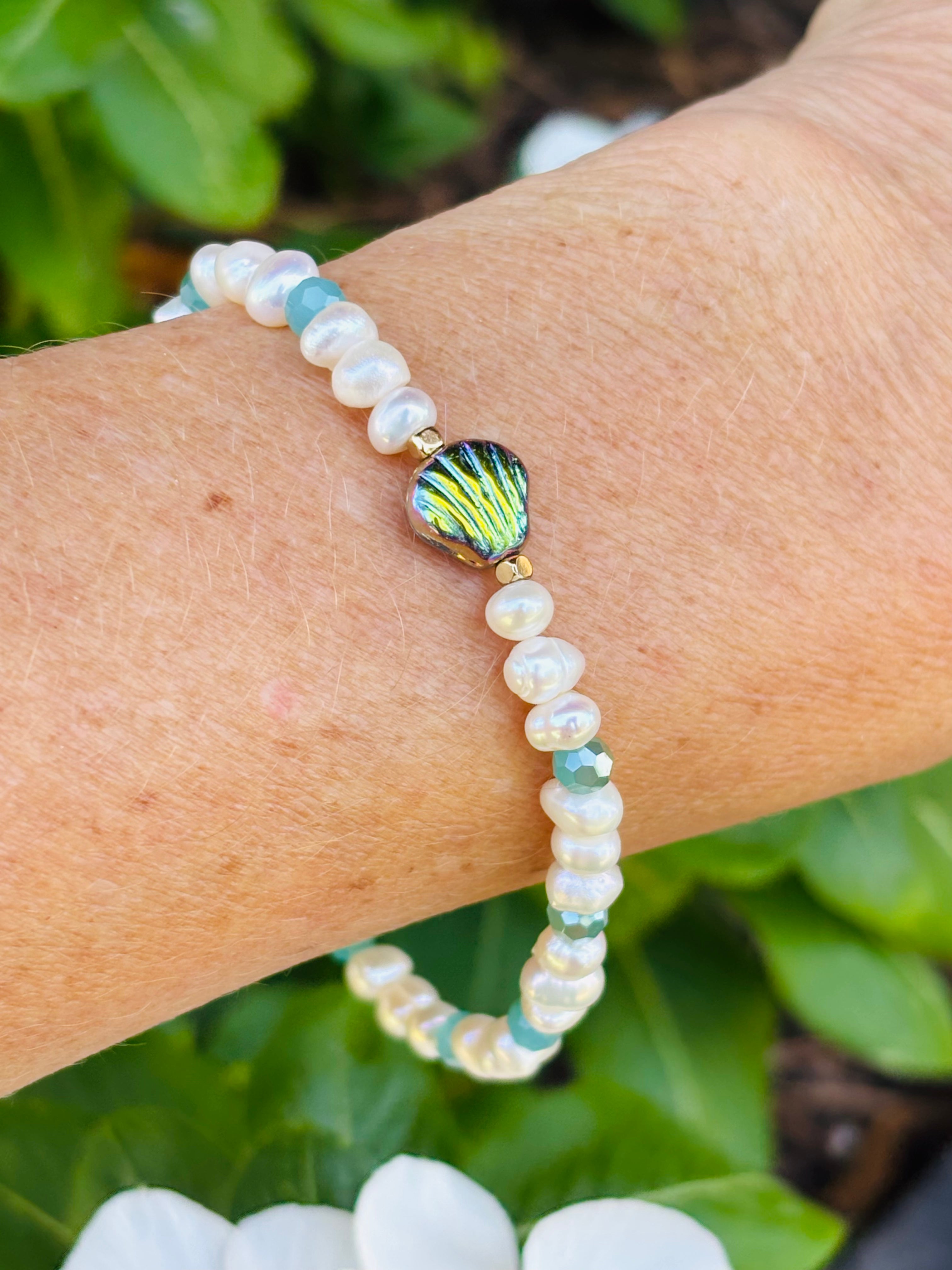 Shell We Go To The Beach Bracelet