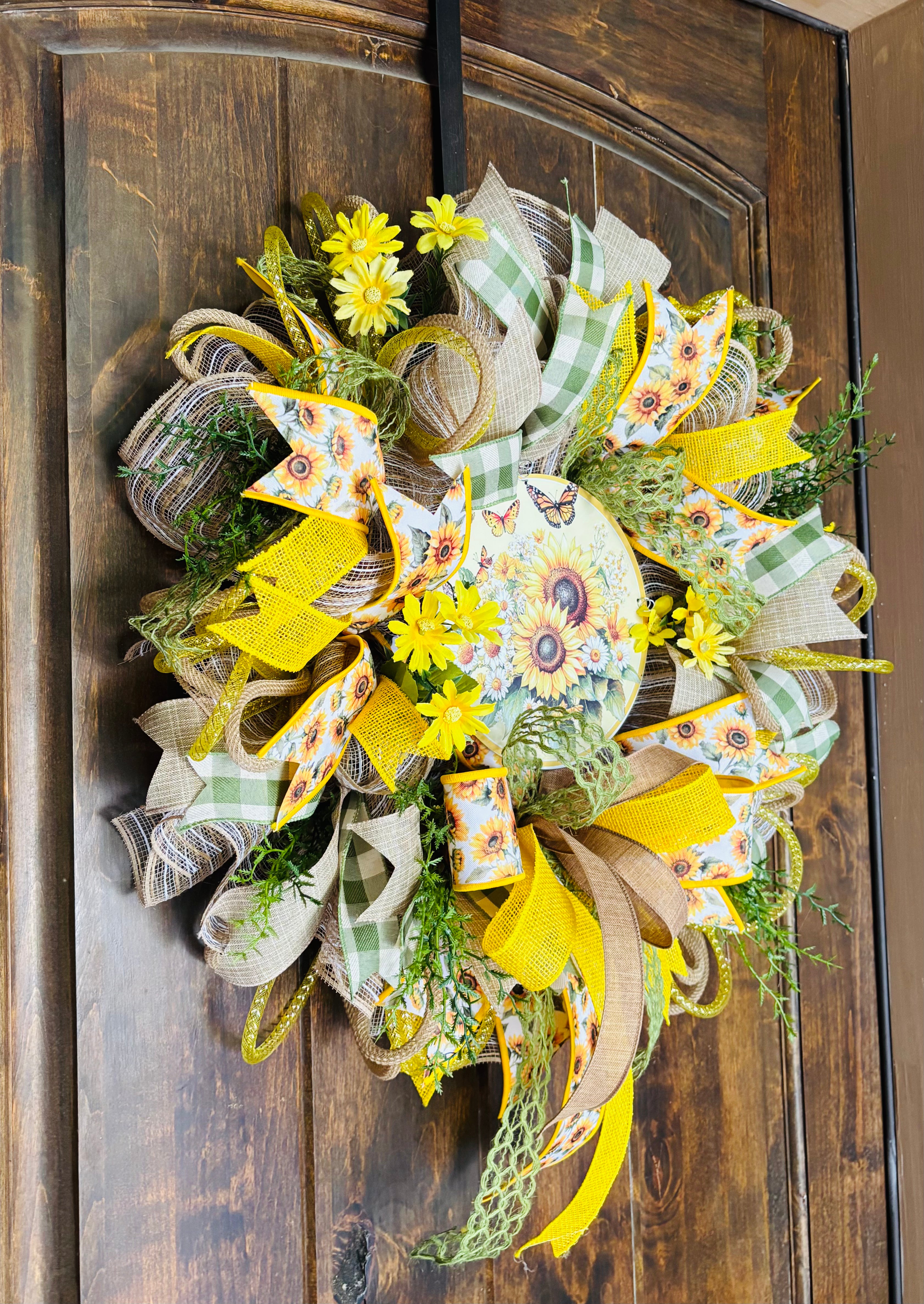 Sunny Days Sunflower Wreath