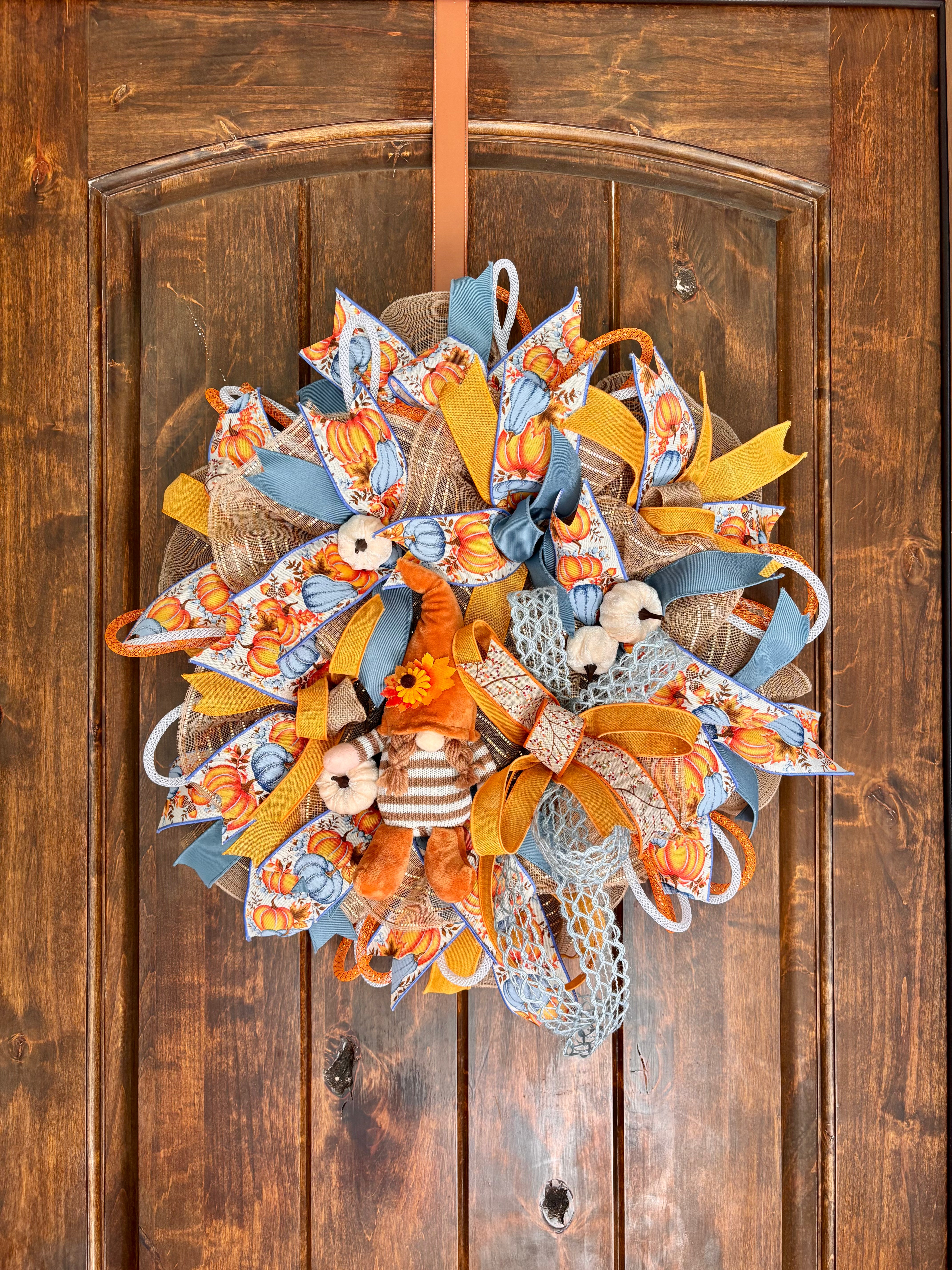 Already Made Gnome’s Pumpkin Patch Wreath