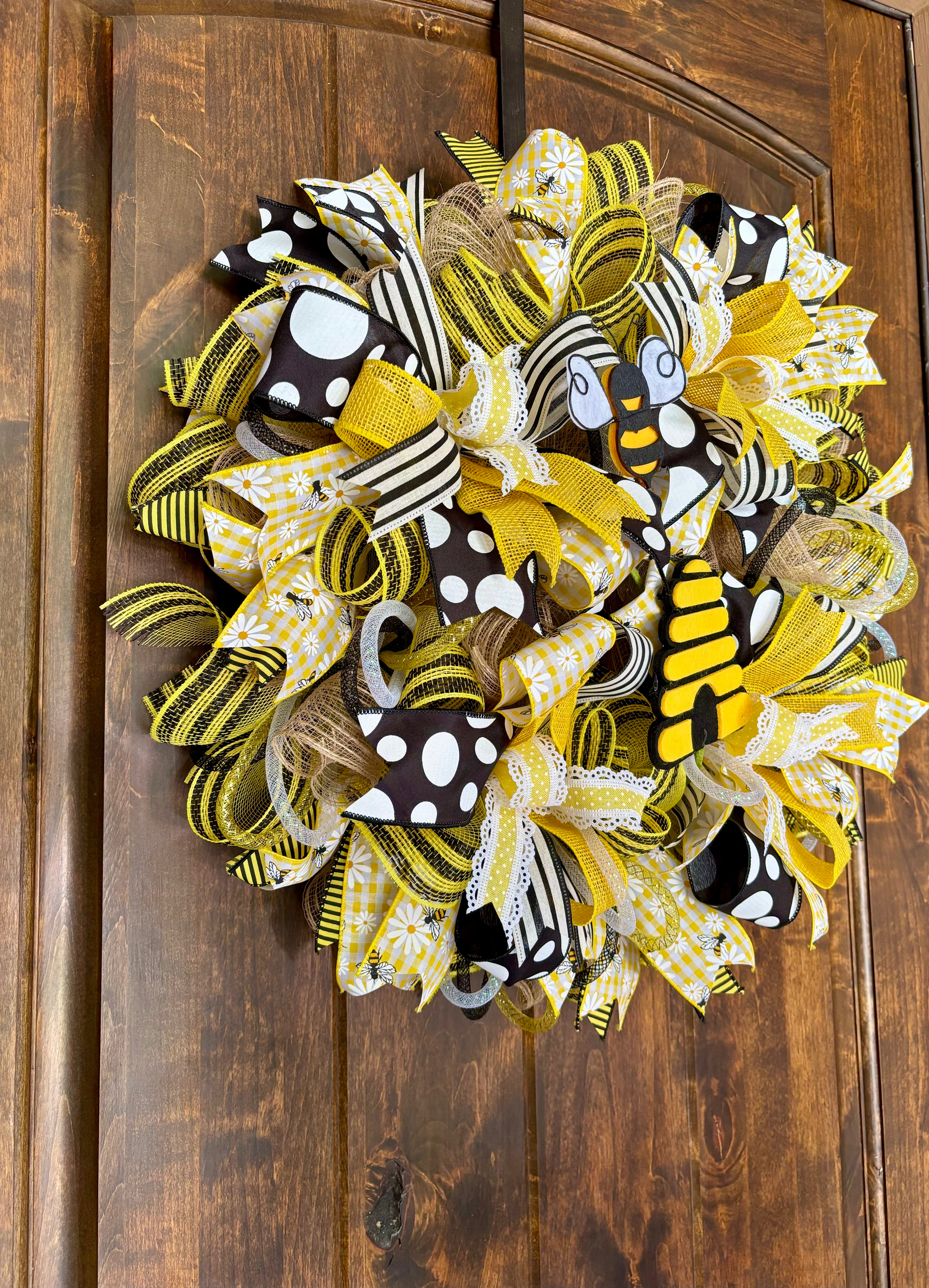 Made to Order Busy Bee Wreath