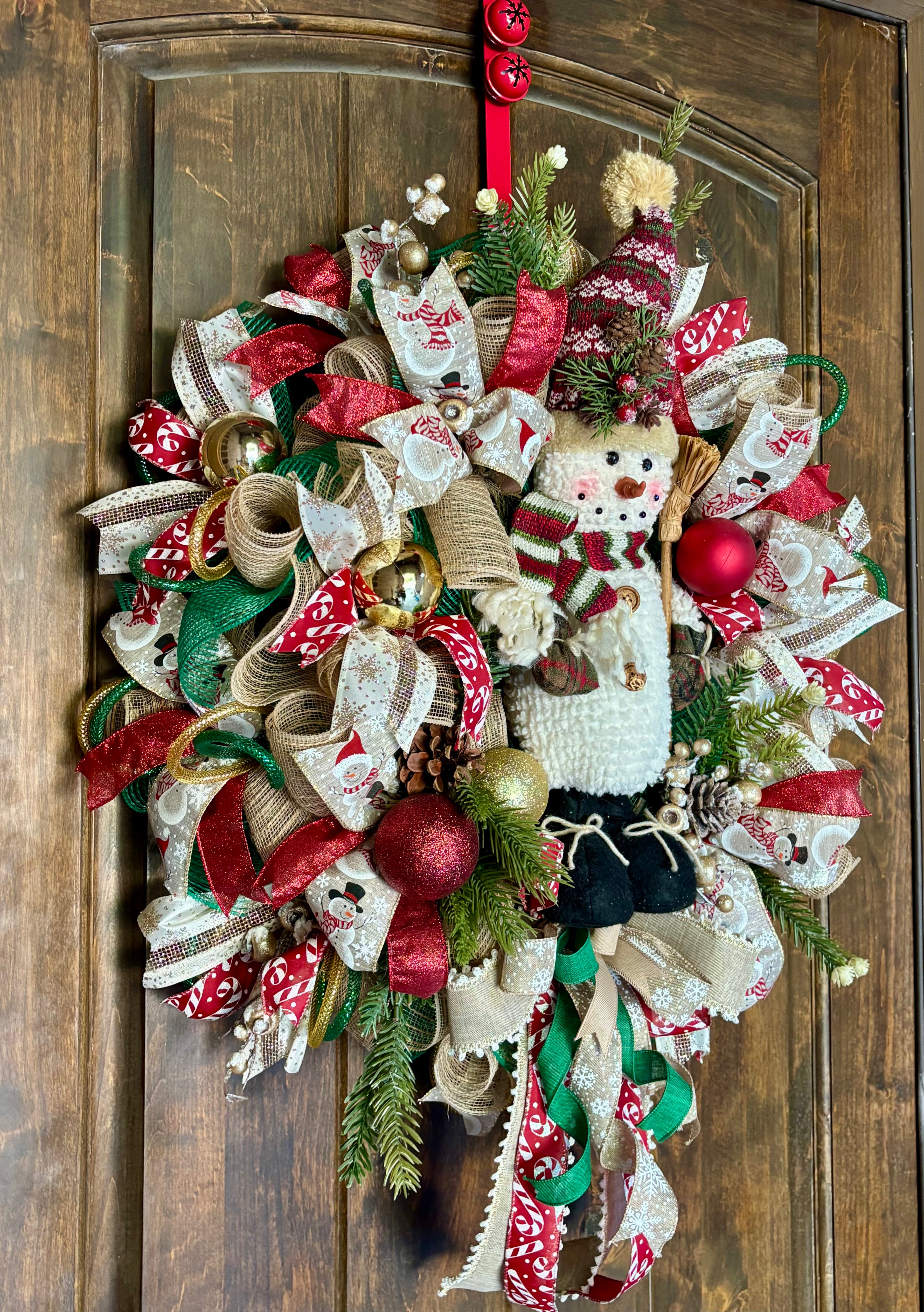 Charles Dickens Inspired Wreath