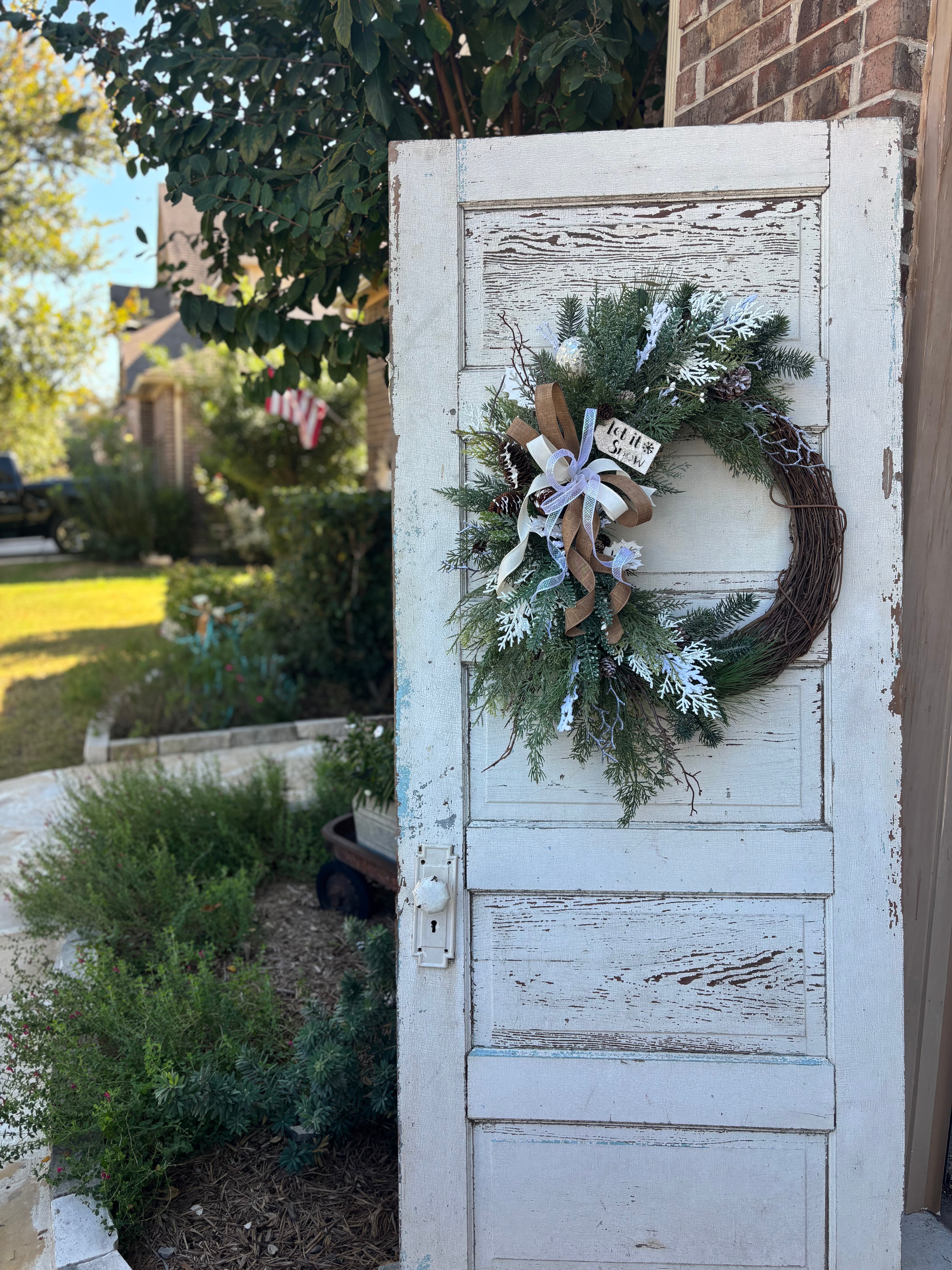Dreamy Winter Cypress Wreath