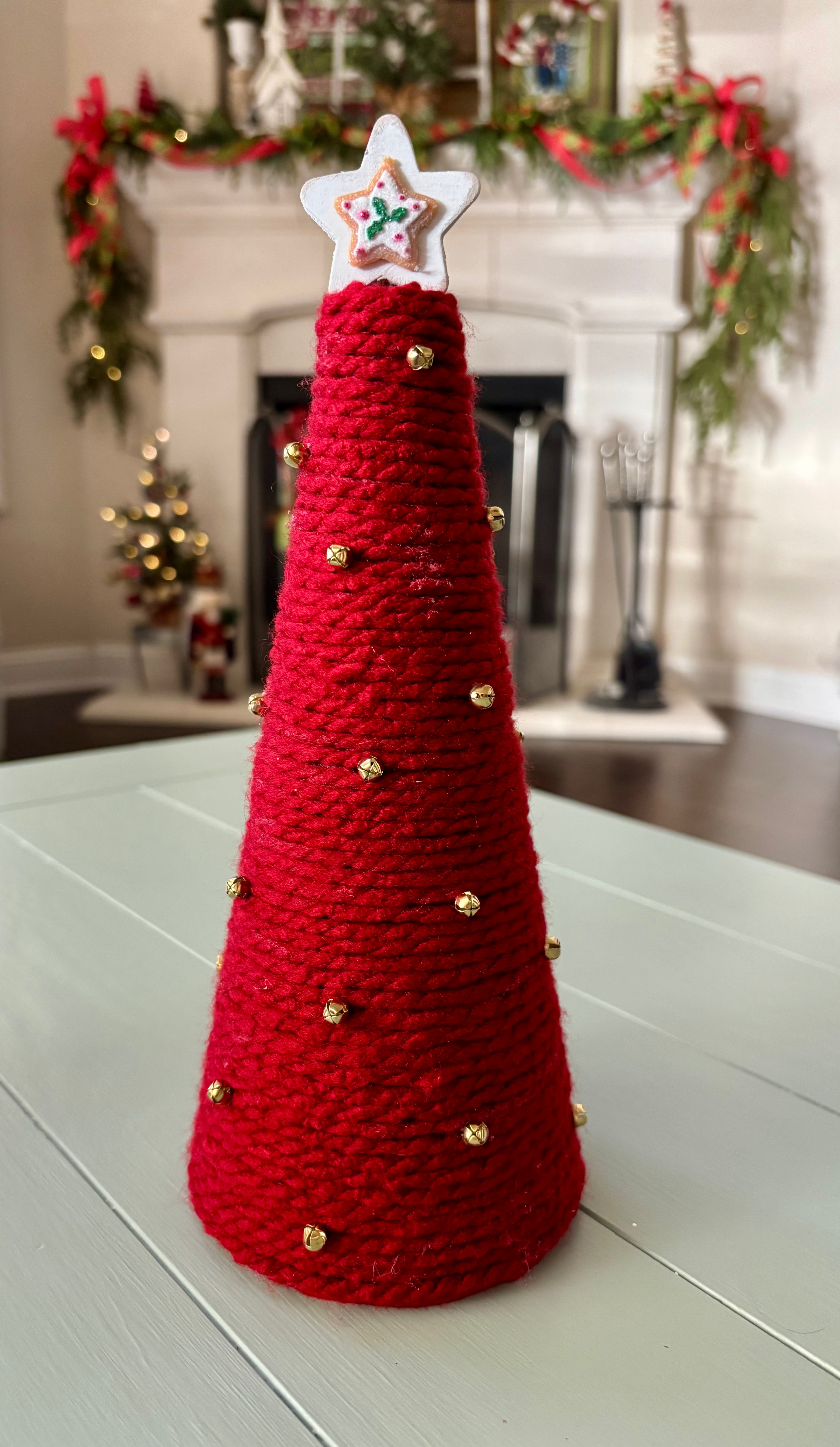 Yarn Christmas Trees