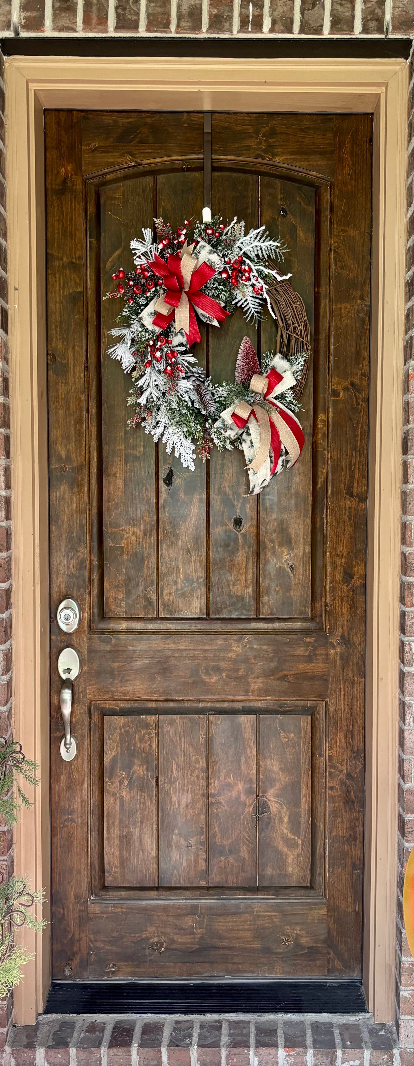 Made to Order Snowy Pine Wreath