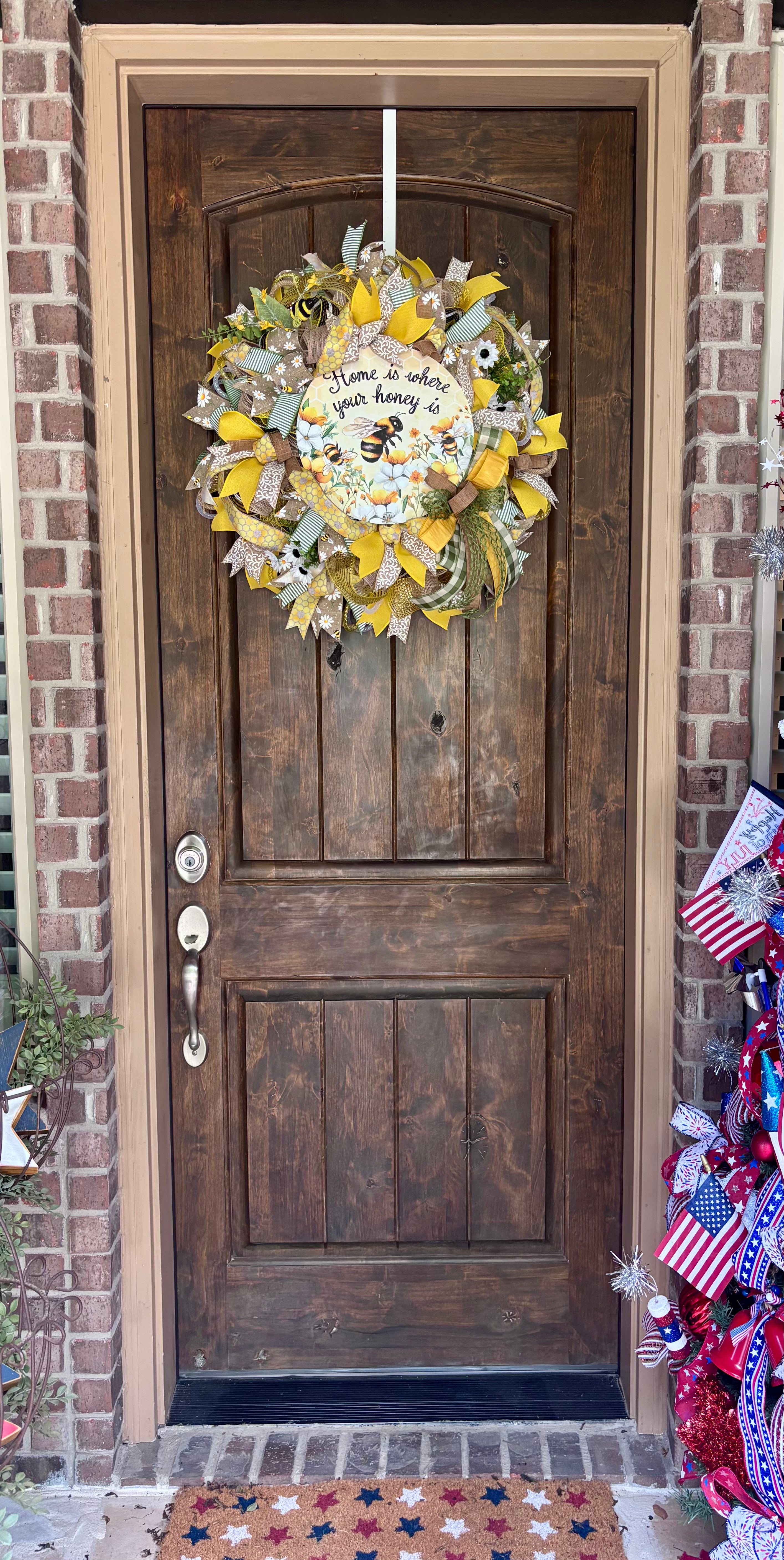 Already Made Home is Where Your Honey is Extra Full Wreath