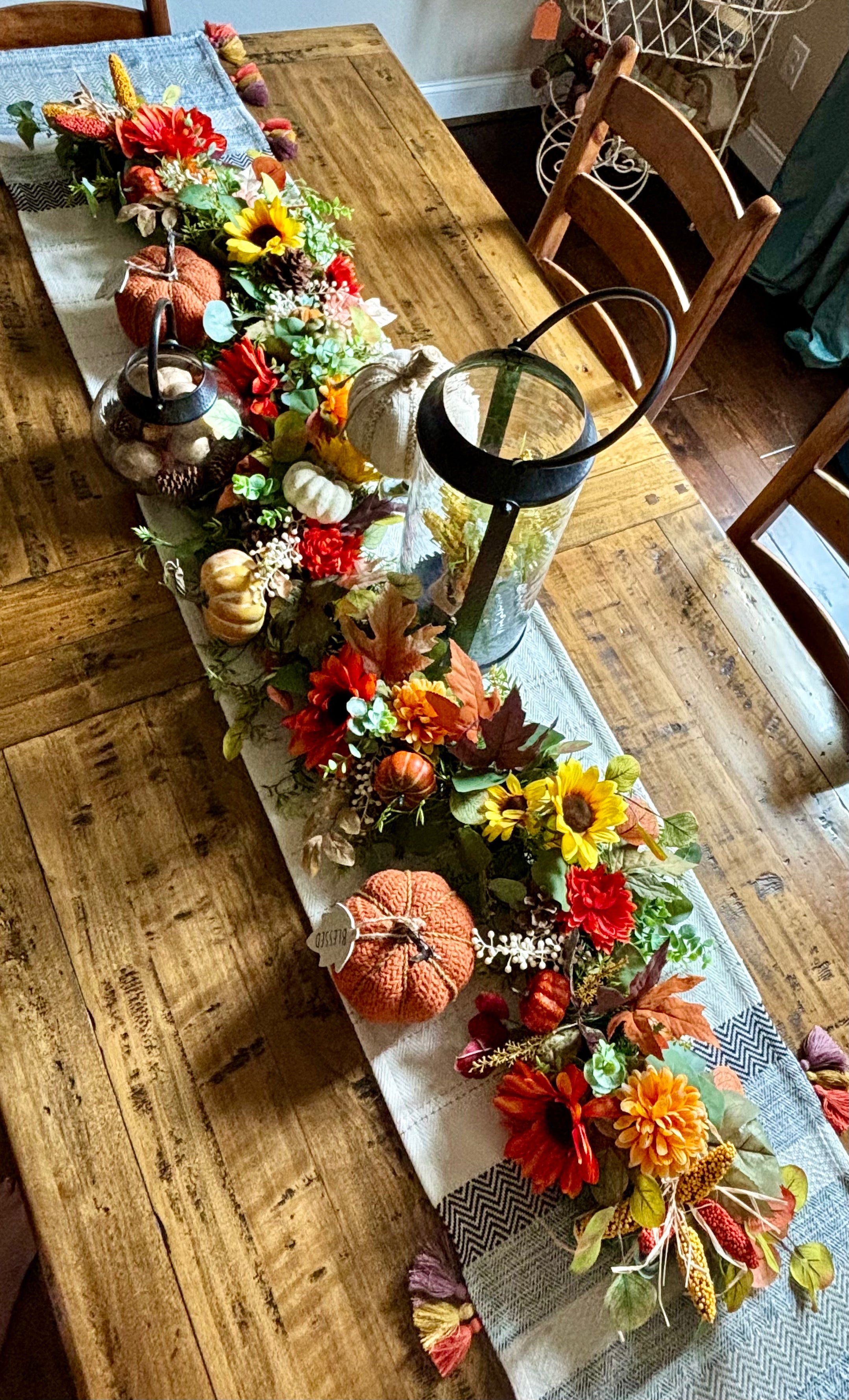 Floral Fall Garland