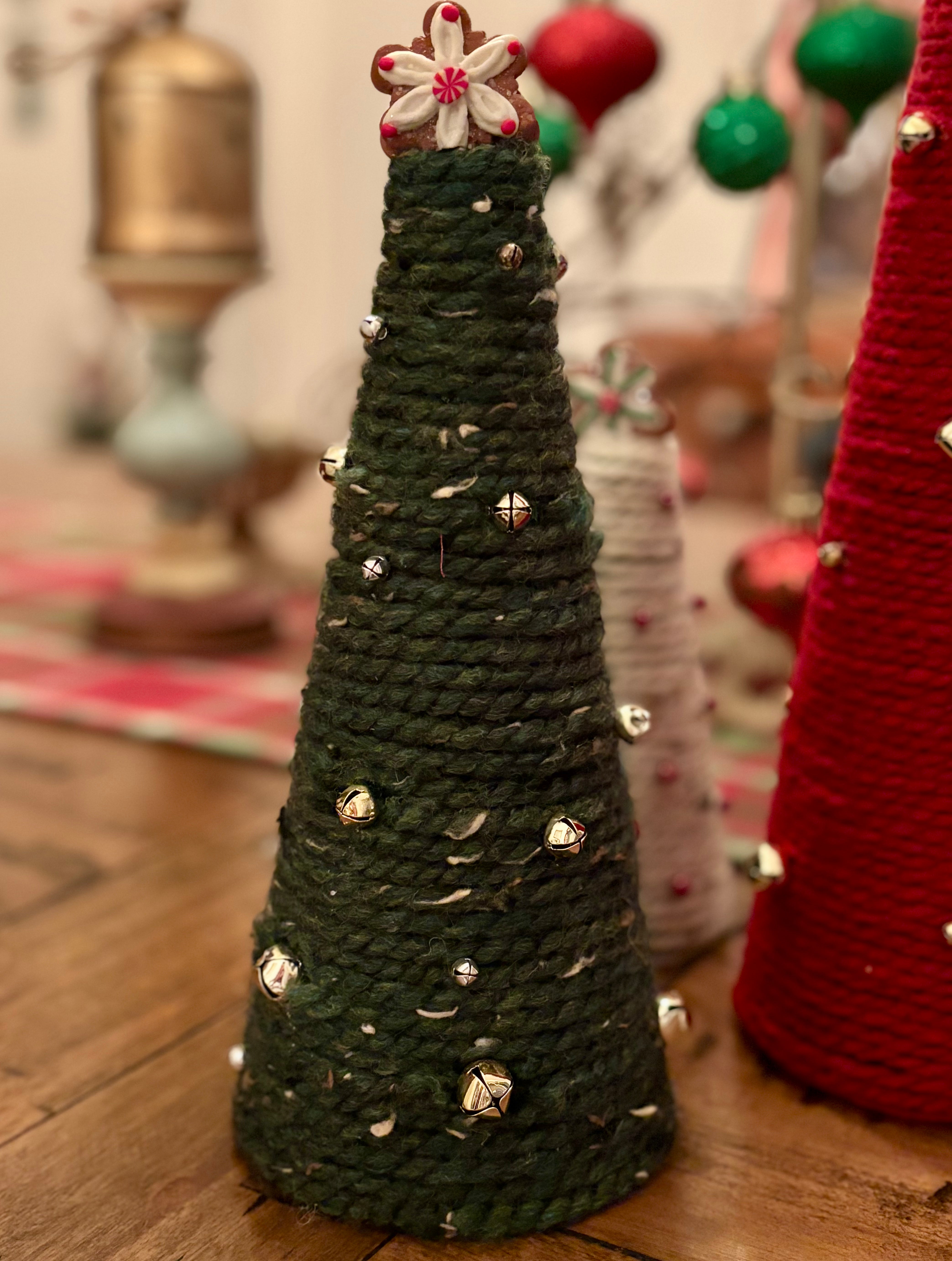 Yarn Christmas Trees