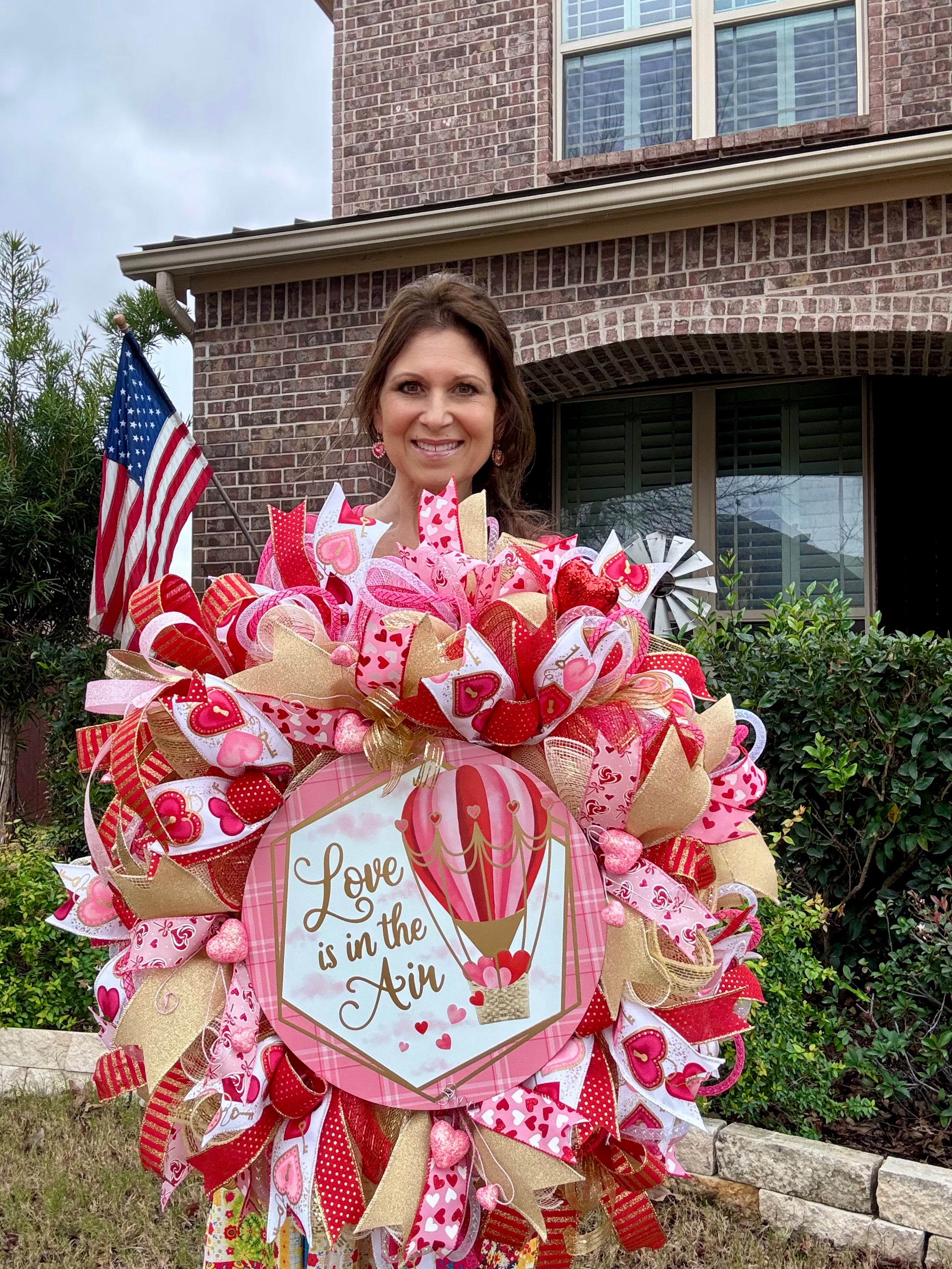 AMAZING Love is in the Air Wreath