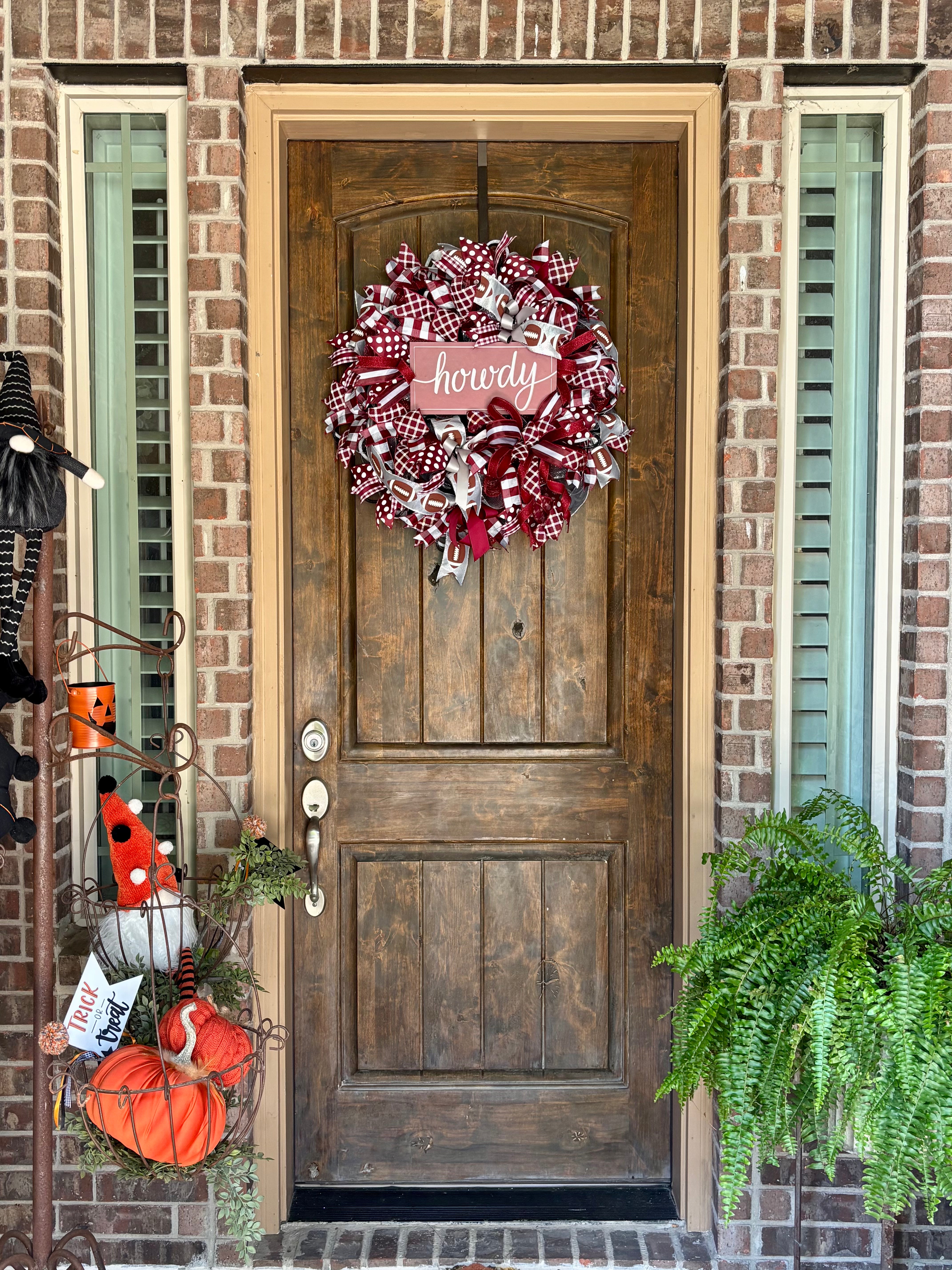 Made to Order TAMU Full Ribbon Wreath