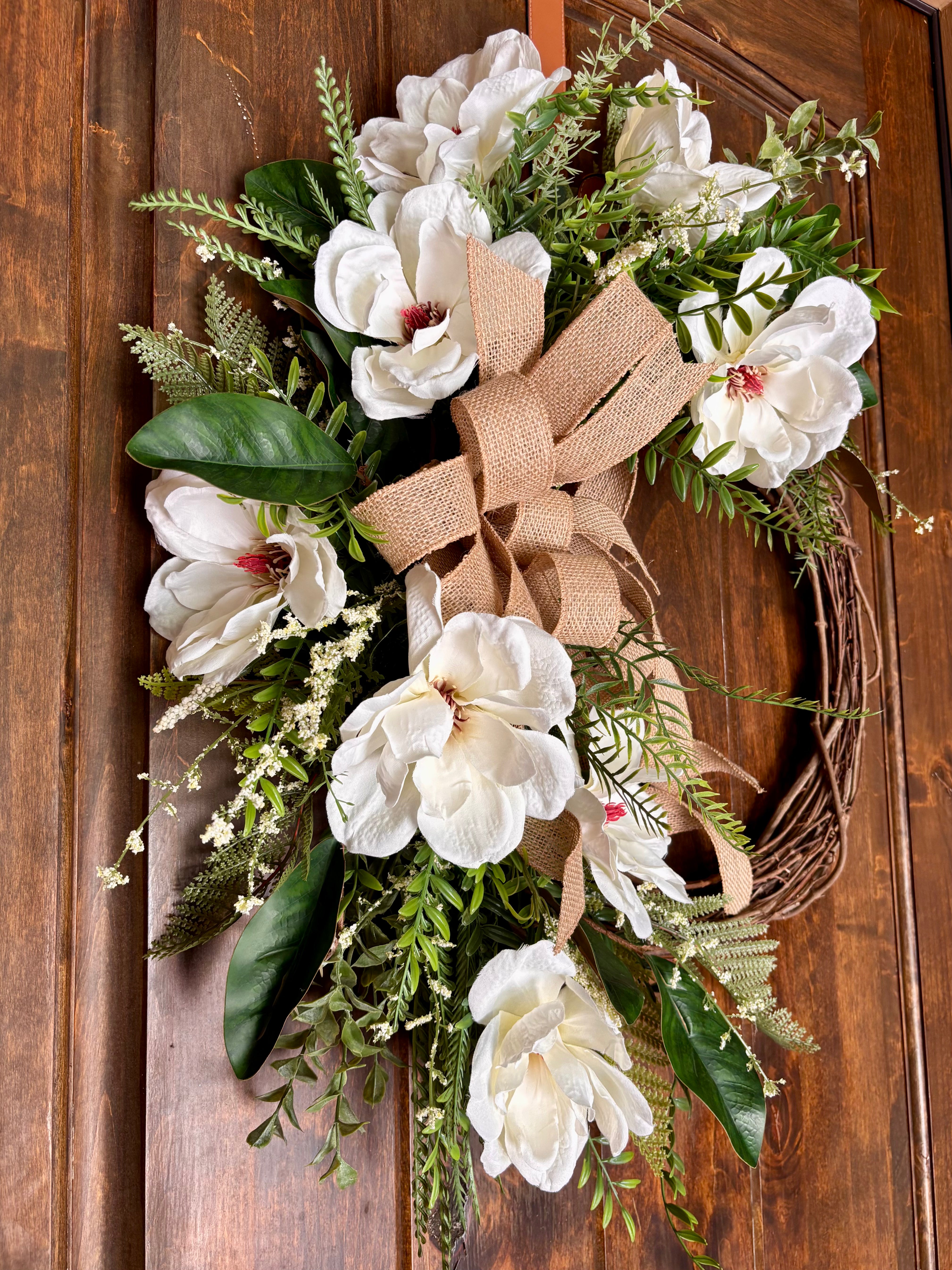 Already Made Magnolia Dreams Wreath