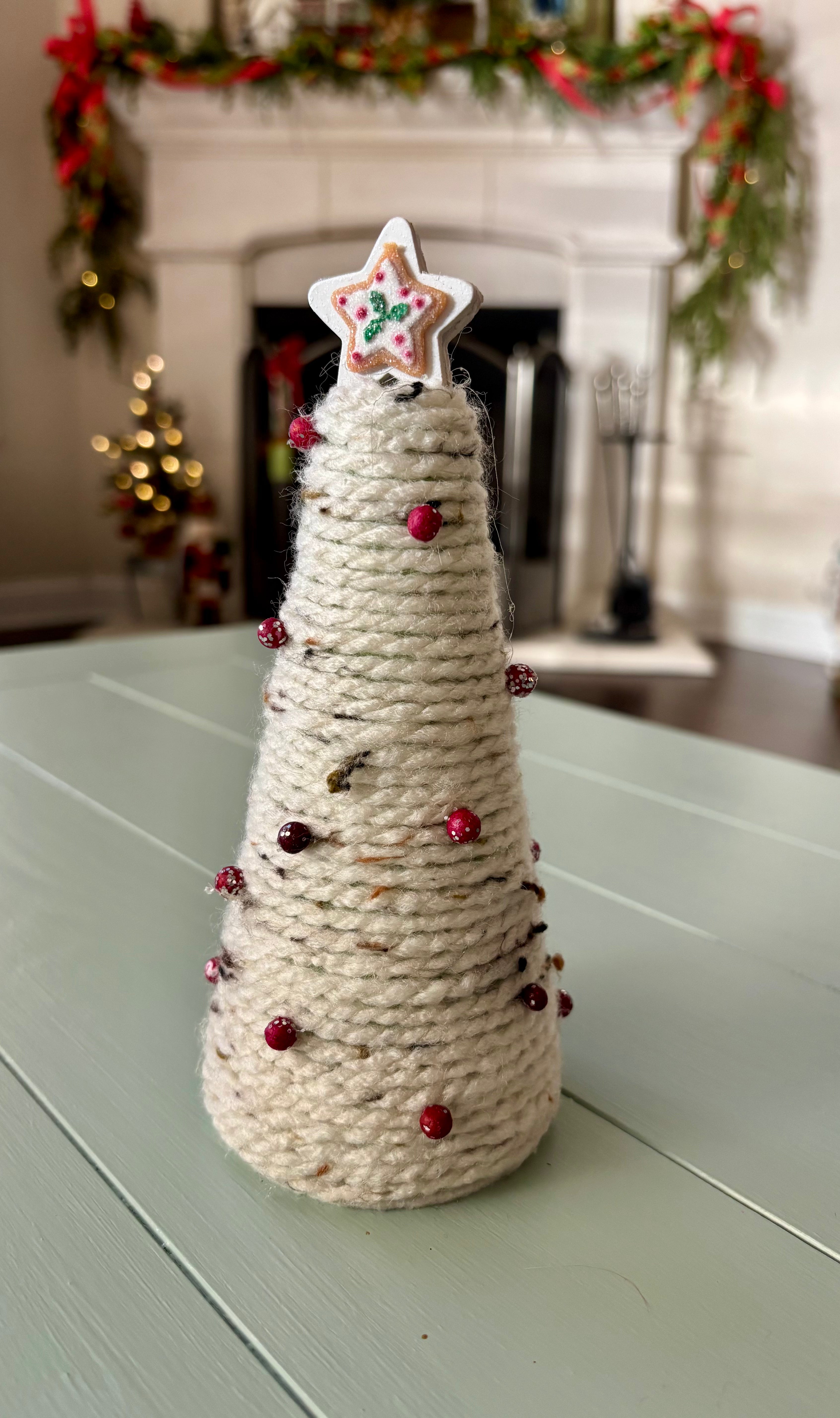 Yarn Christmas Trees