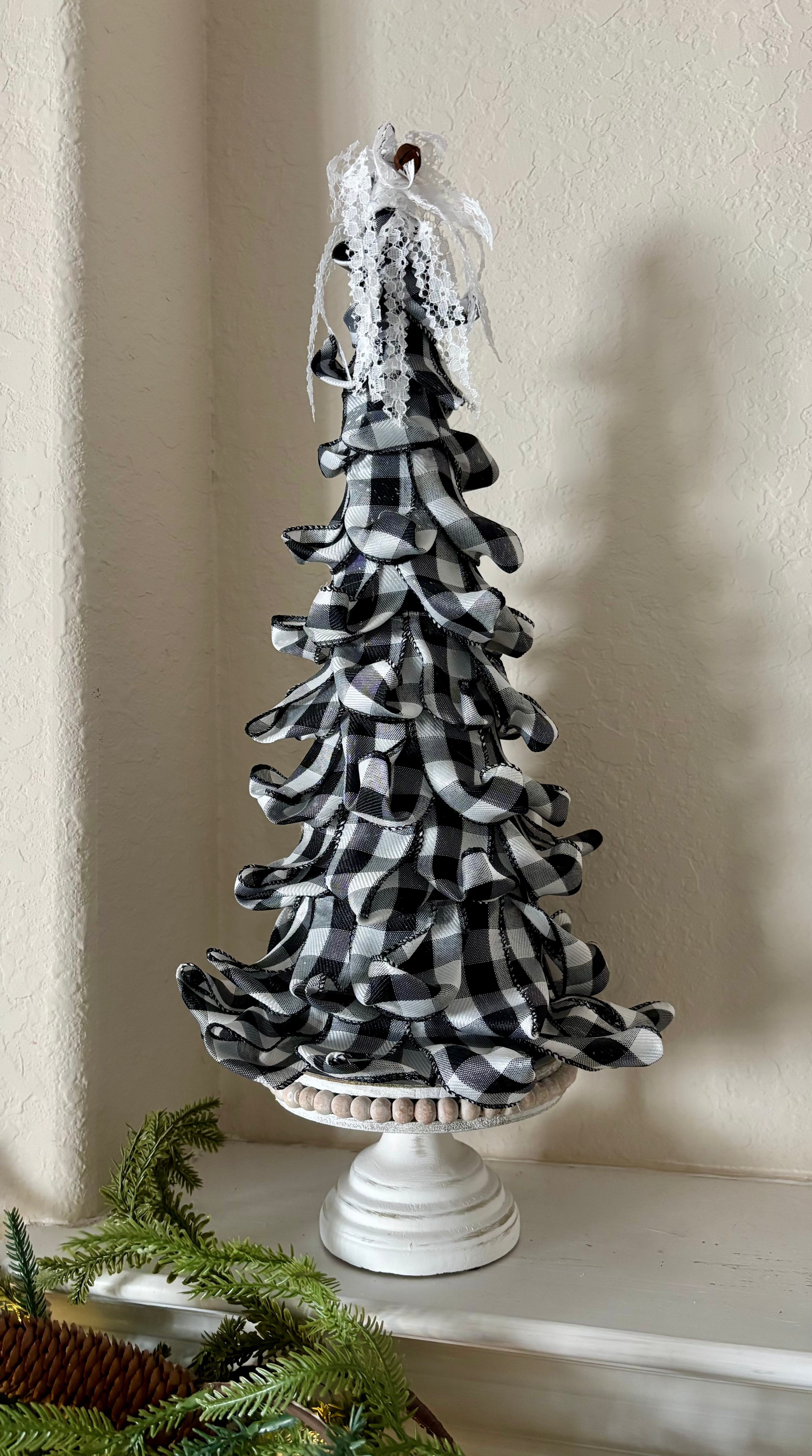 Farmhouse Inspired Ribbon Tree