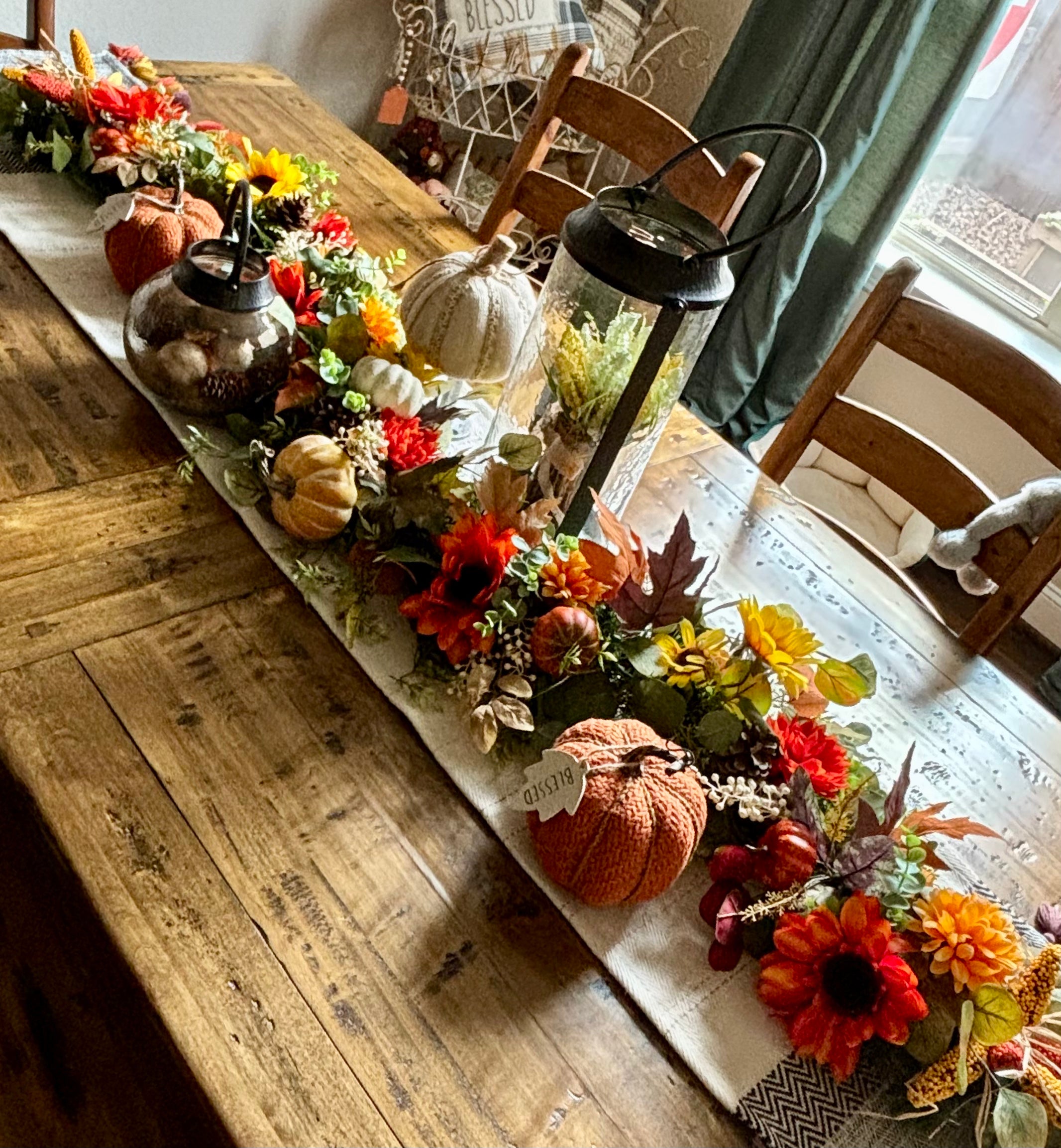 Floral Fall Garland