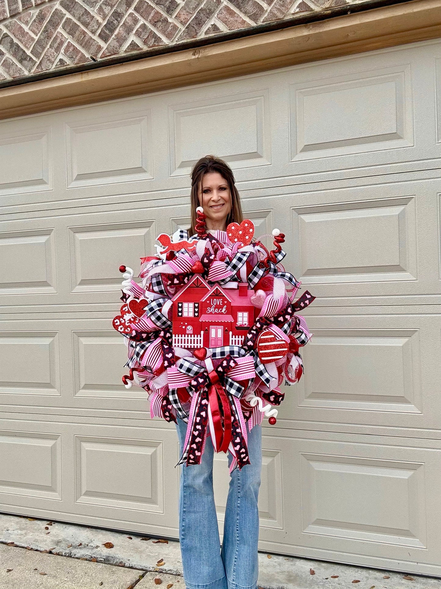 Love Shack Ribbon Wreath