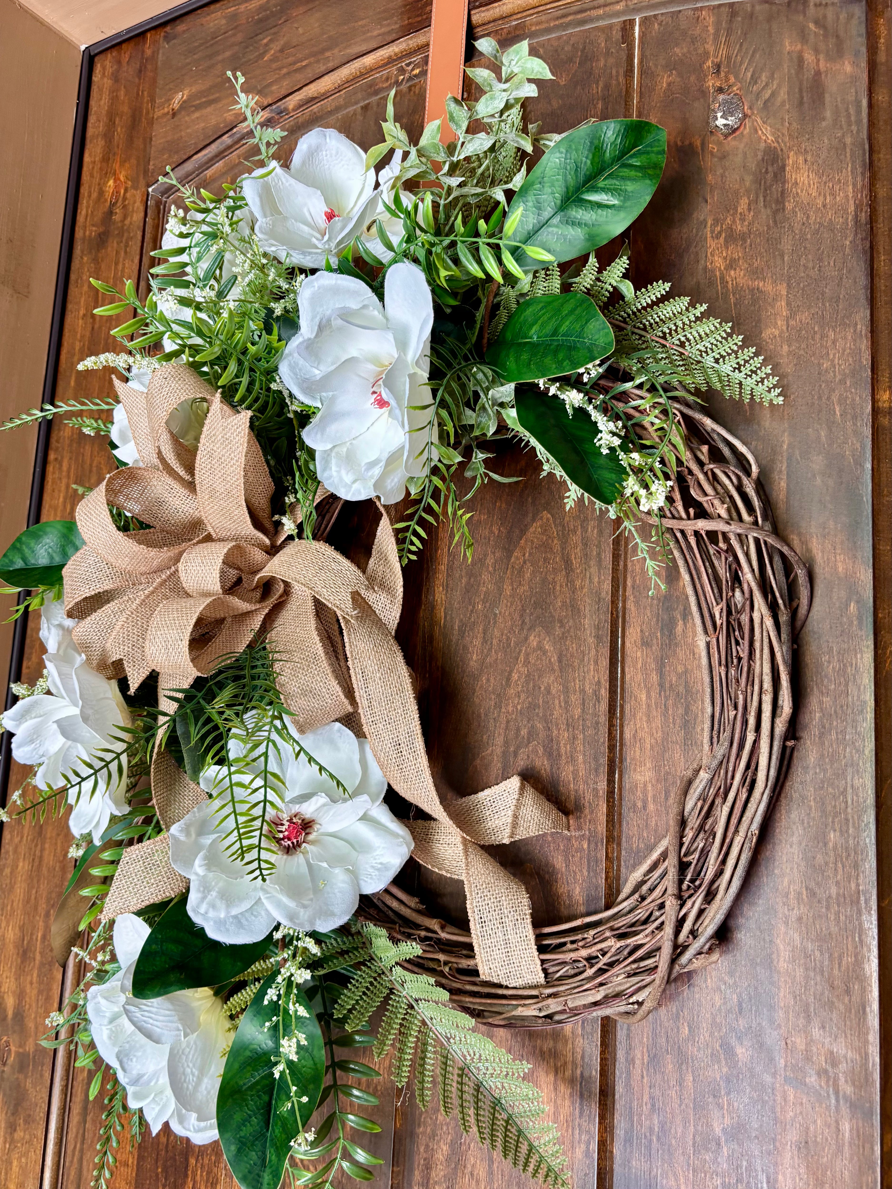 Already Made Magnolia Dreams Wreath