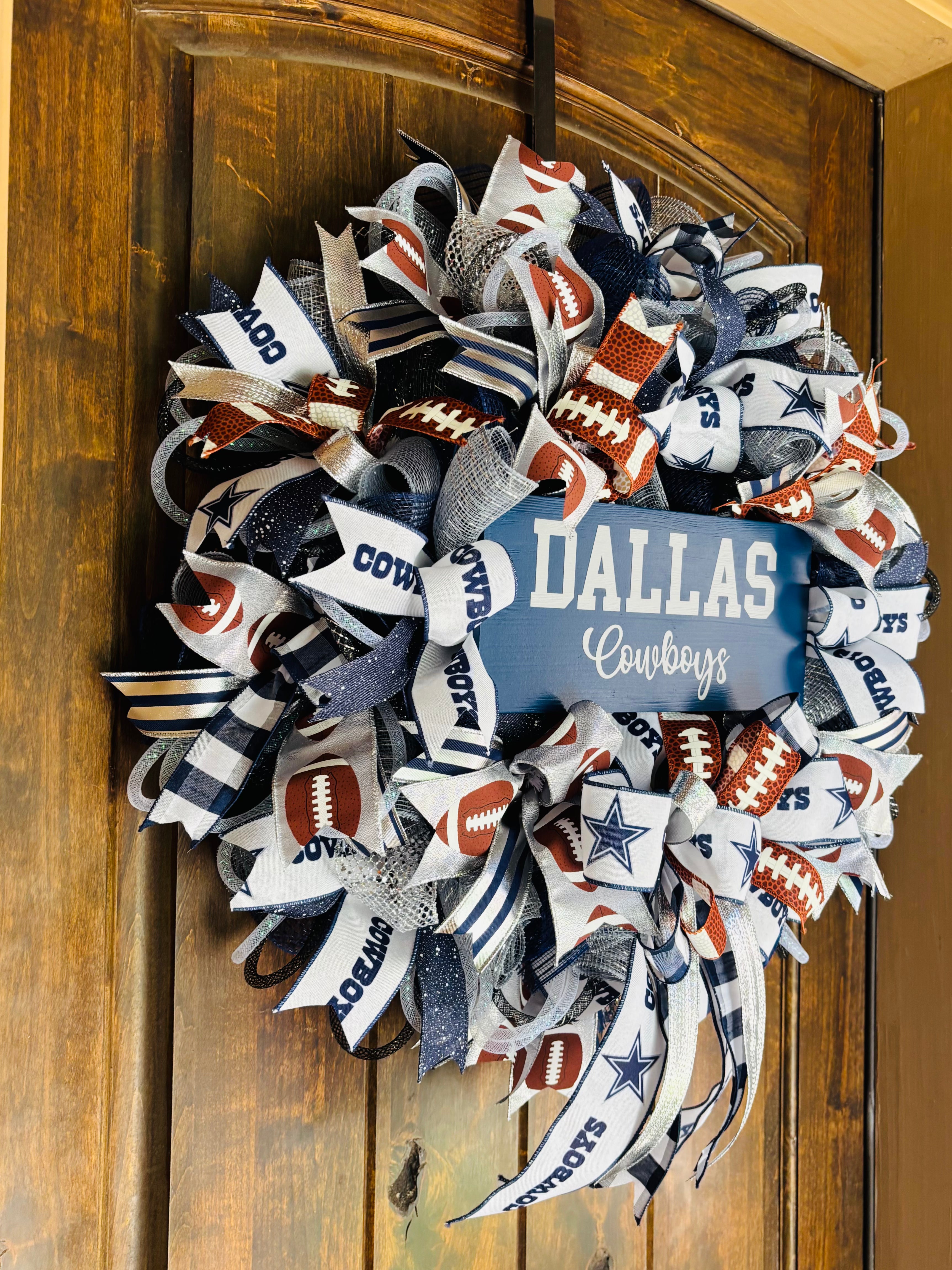 Made to Oder Dallas Cowboys Wreath
