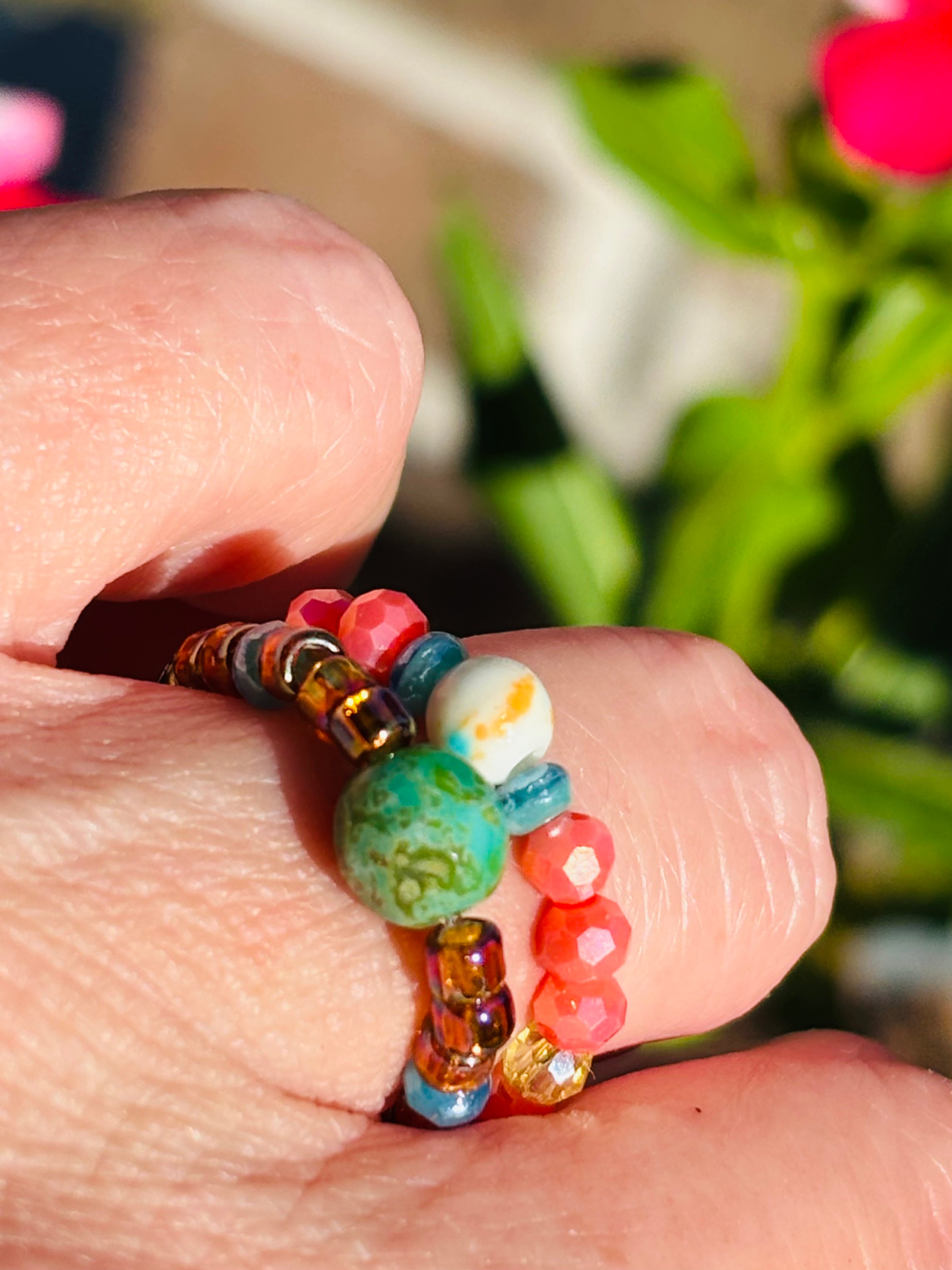 Coral Cutie Stretch Ring