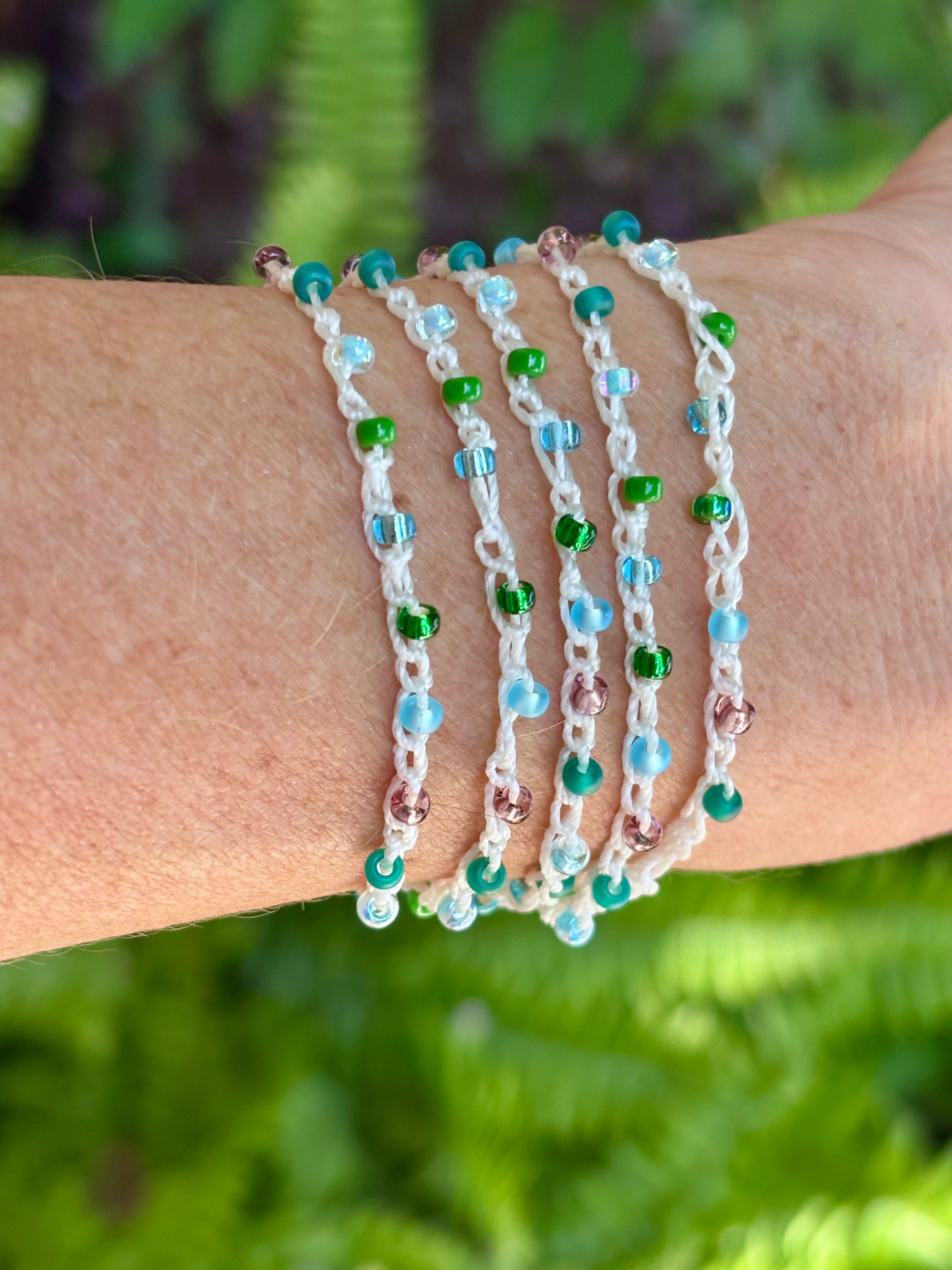 Already Made Vaca Bound Crocheted Wrap Bracelet