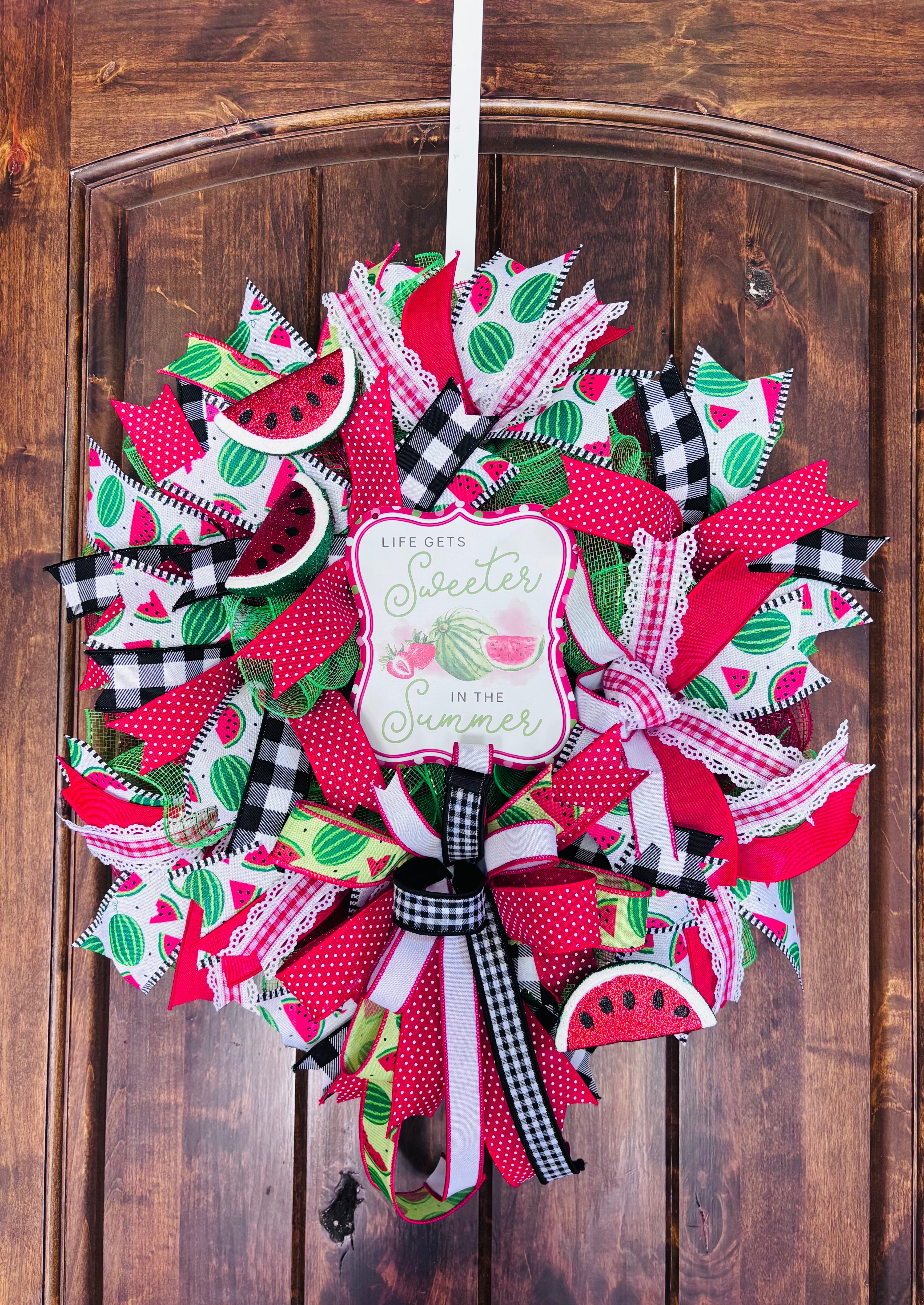 Already Made Life Gets Sweeter in the Summer 23” Wreath