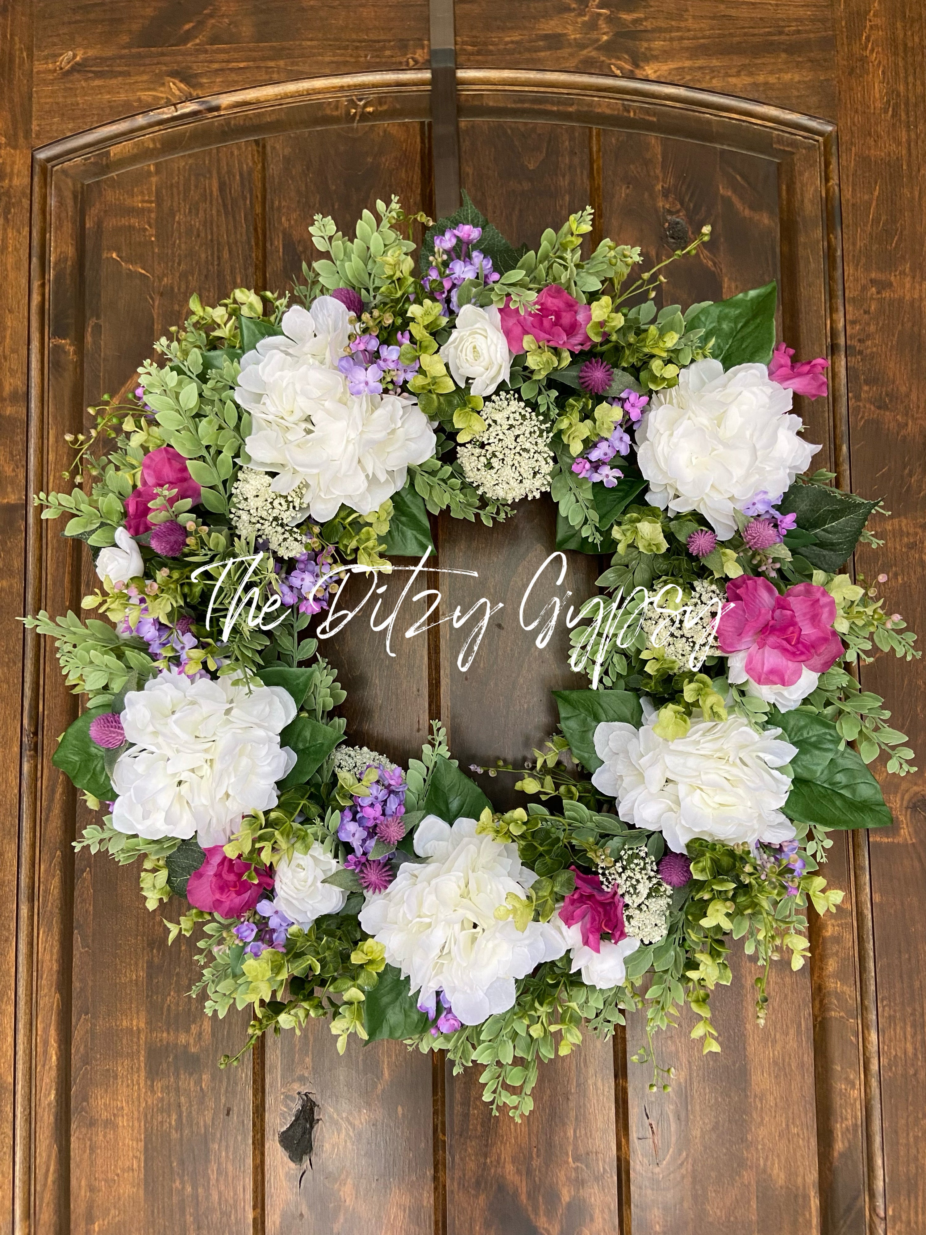 Made to Order Lush Spring Floral Wreath