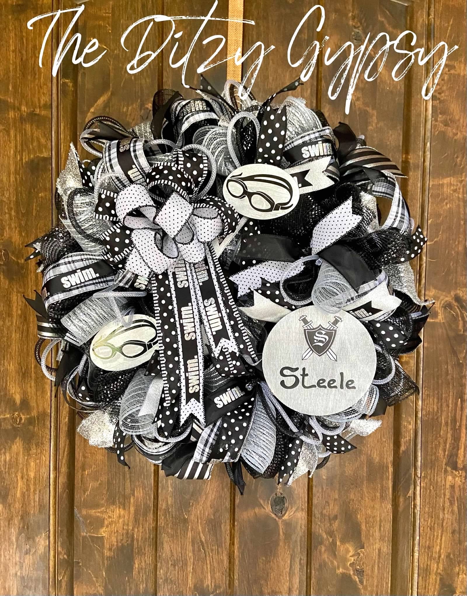 Made to Order High School Spirit Wreath