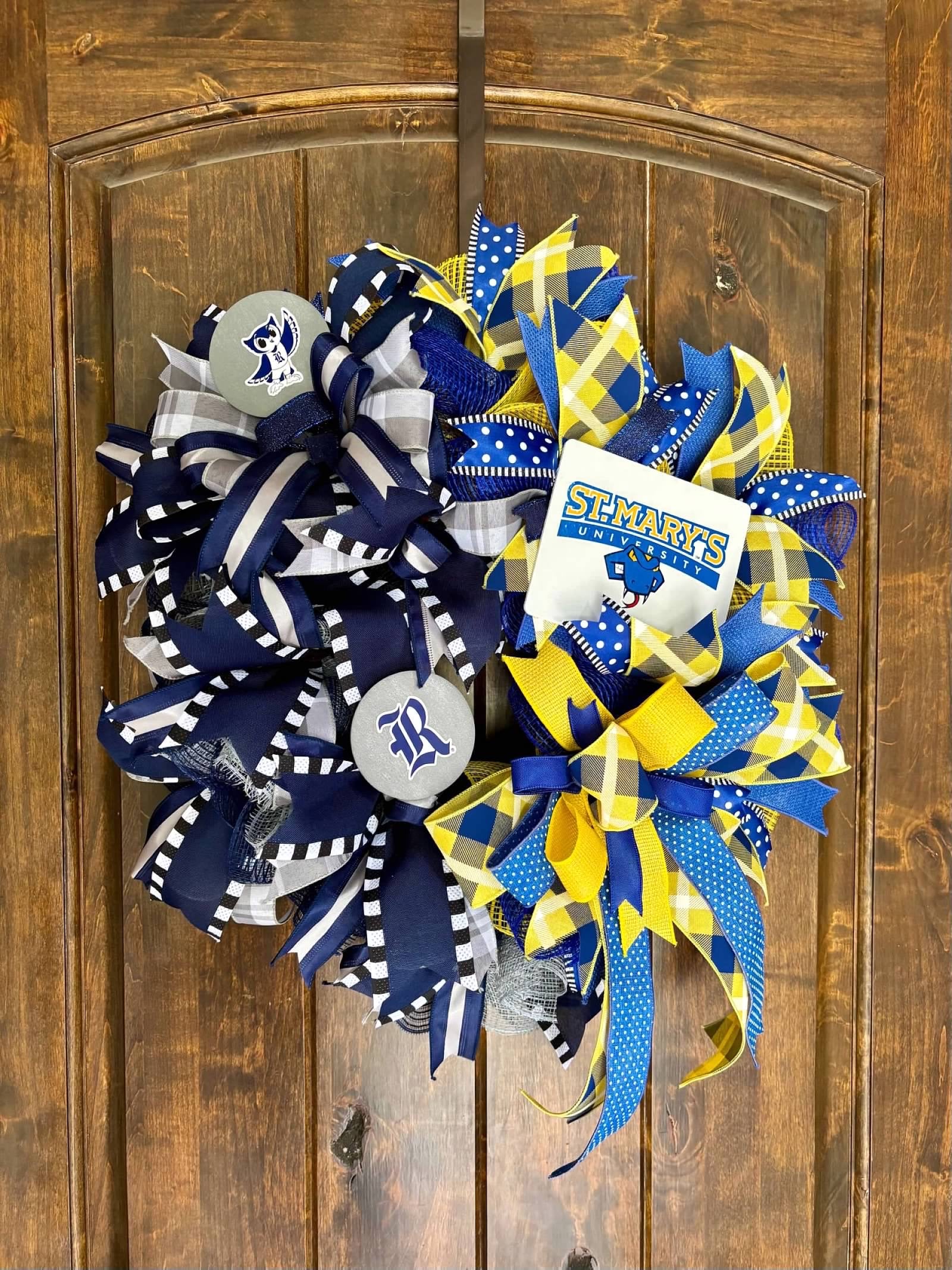 Made to Order House Divided Wreath