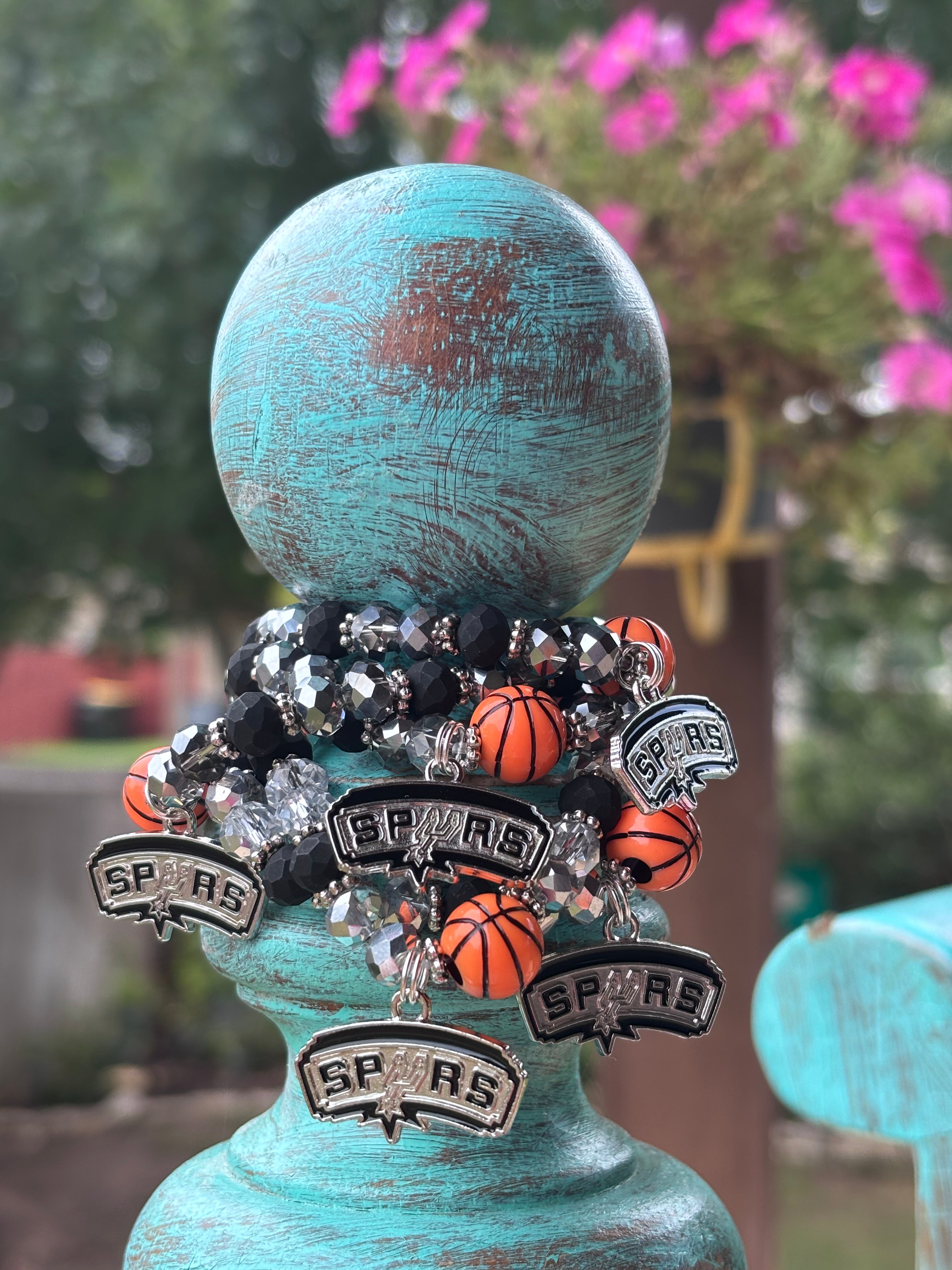 Already Made San Antonio Spurs Stretch Bracelet